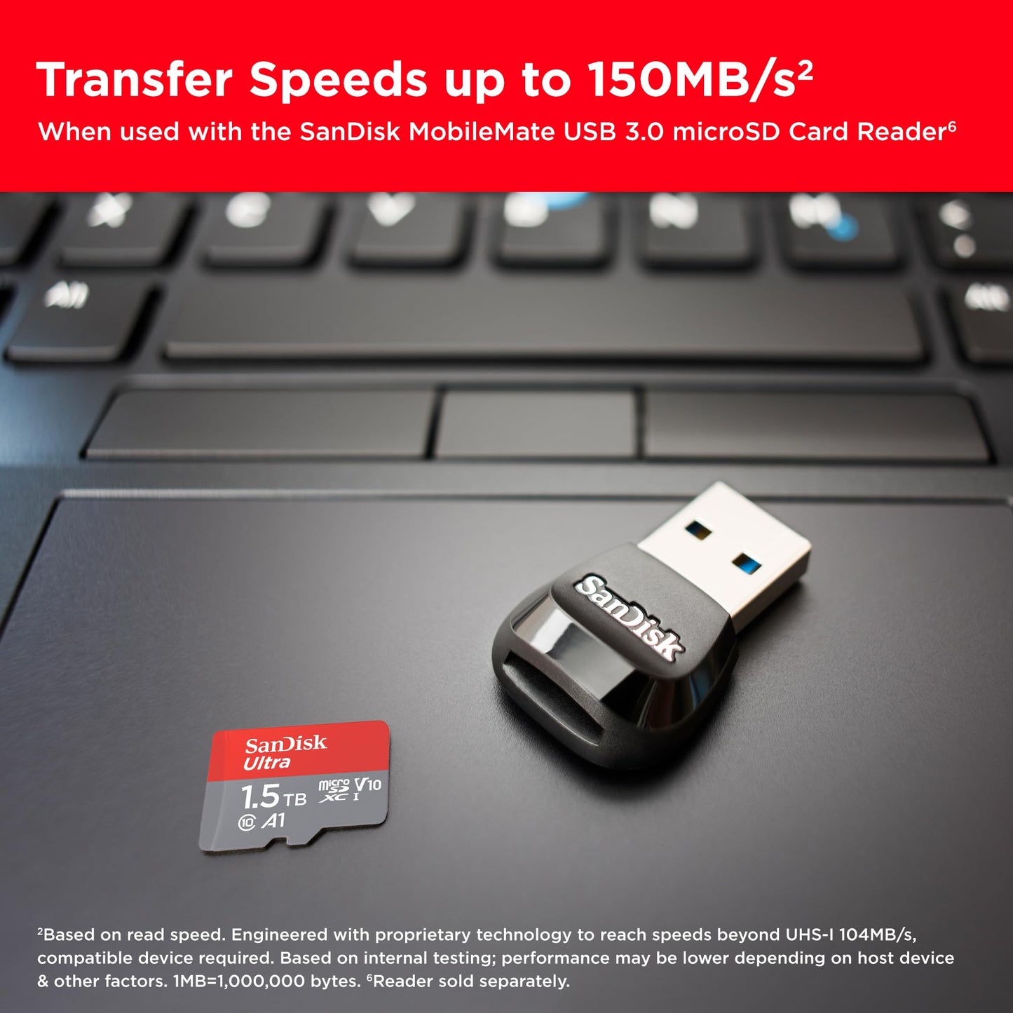 SanDisk 256GB Ultra MicroSD Card Fast Transfer Speeds