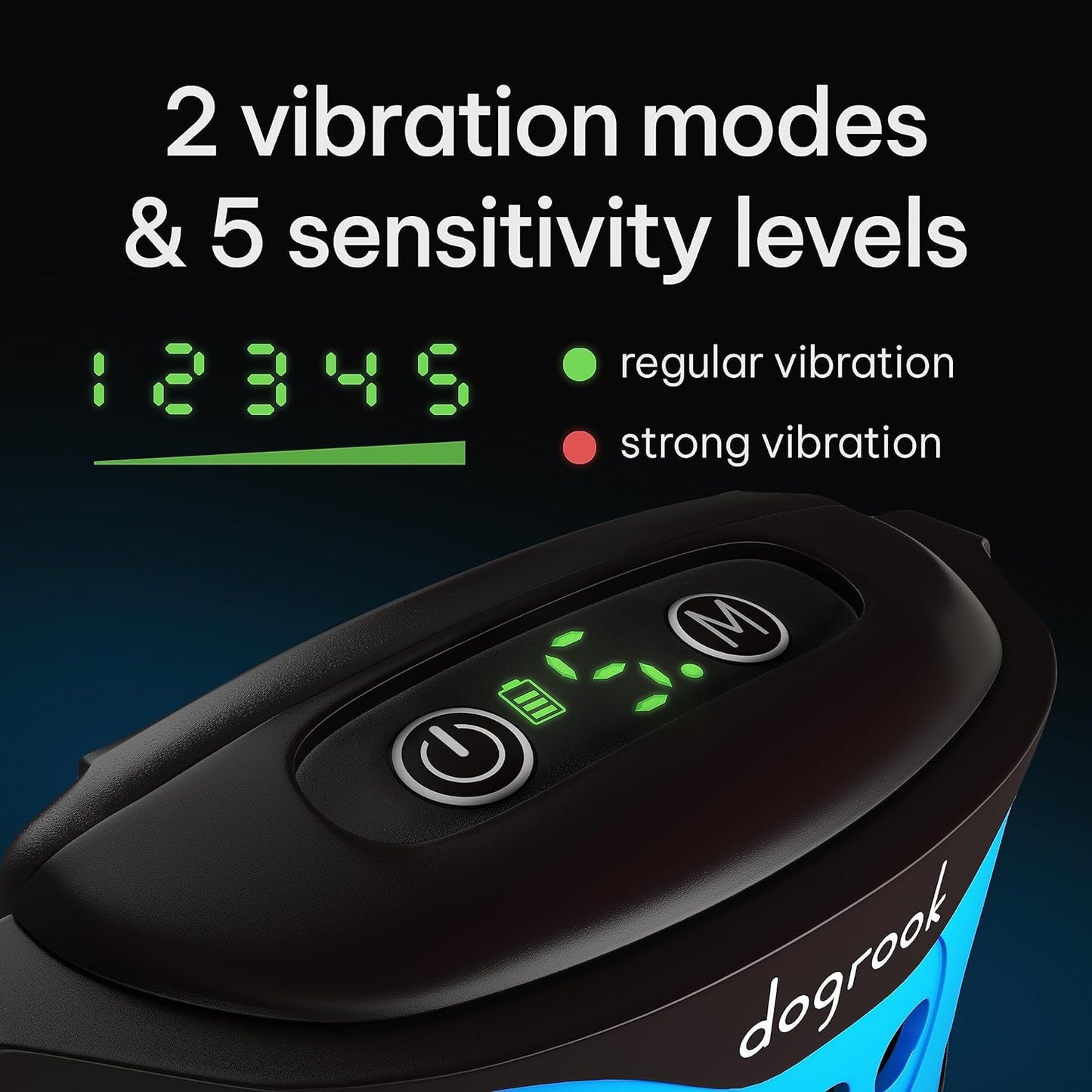 Rechargeable Dog Bark Collar with Beep and Vibration