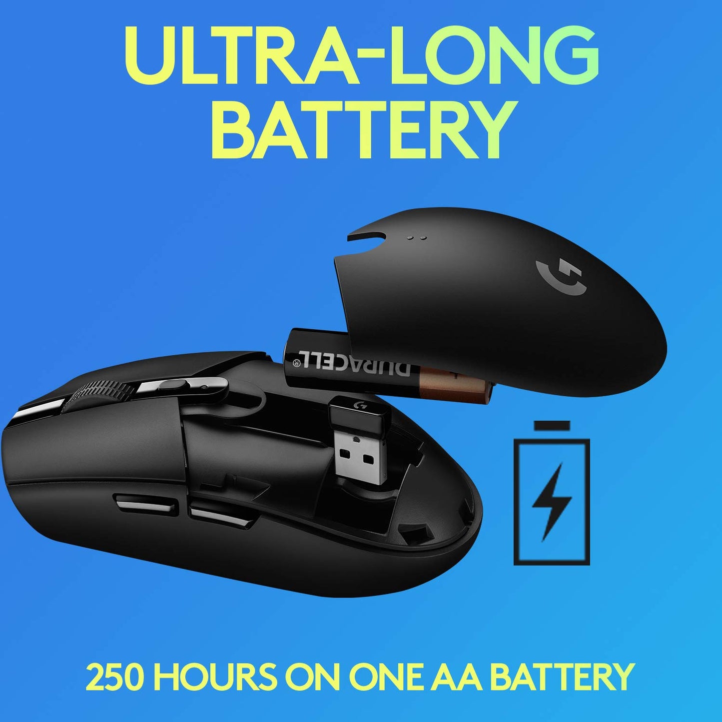 Logitech G305 Wireless Gaming Mouse with 12000 DPI Sensor