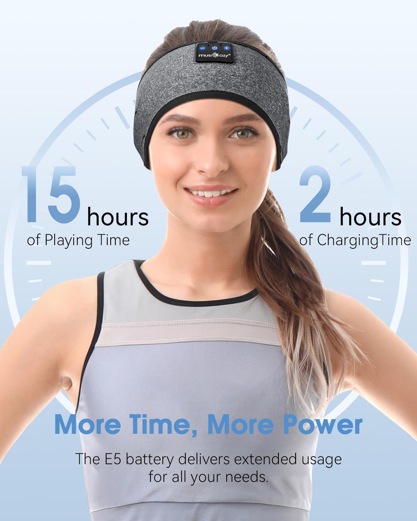 Sleep Headphones Headband Bluetooth 5.4 Wireless Earphones
