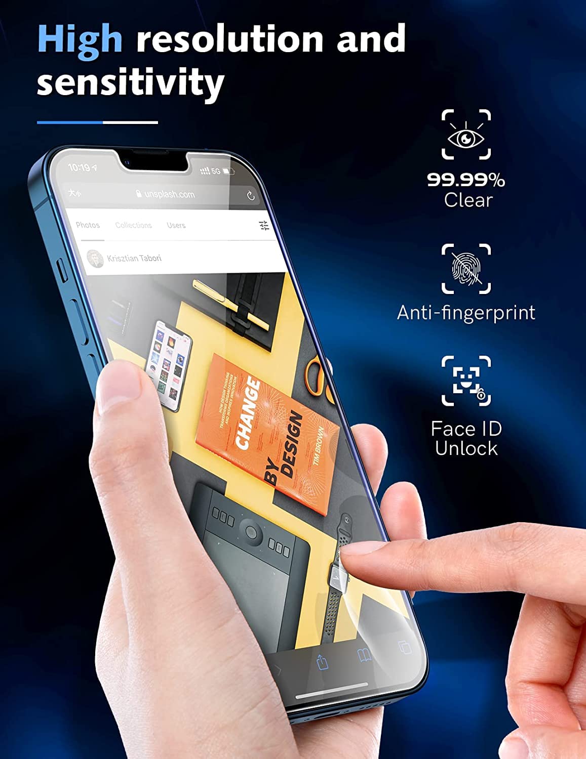 LK 2 Tempered Glass Screen Protector For iPhone 17 Pro Max
