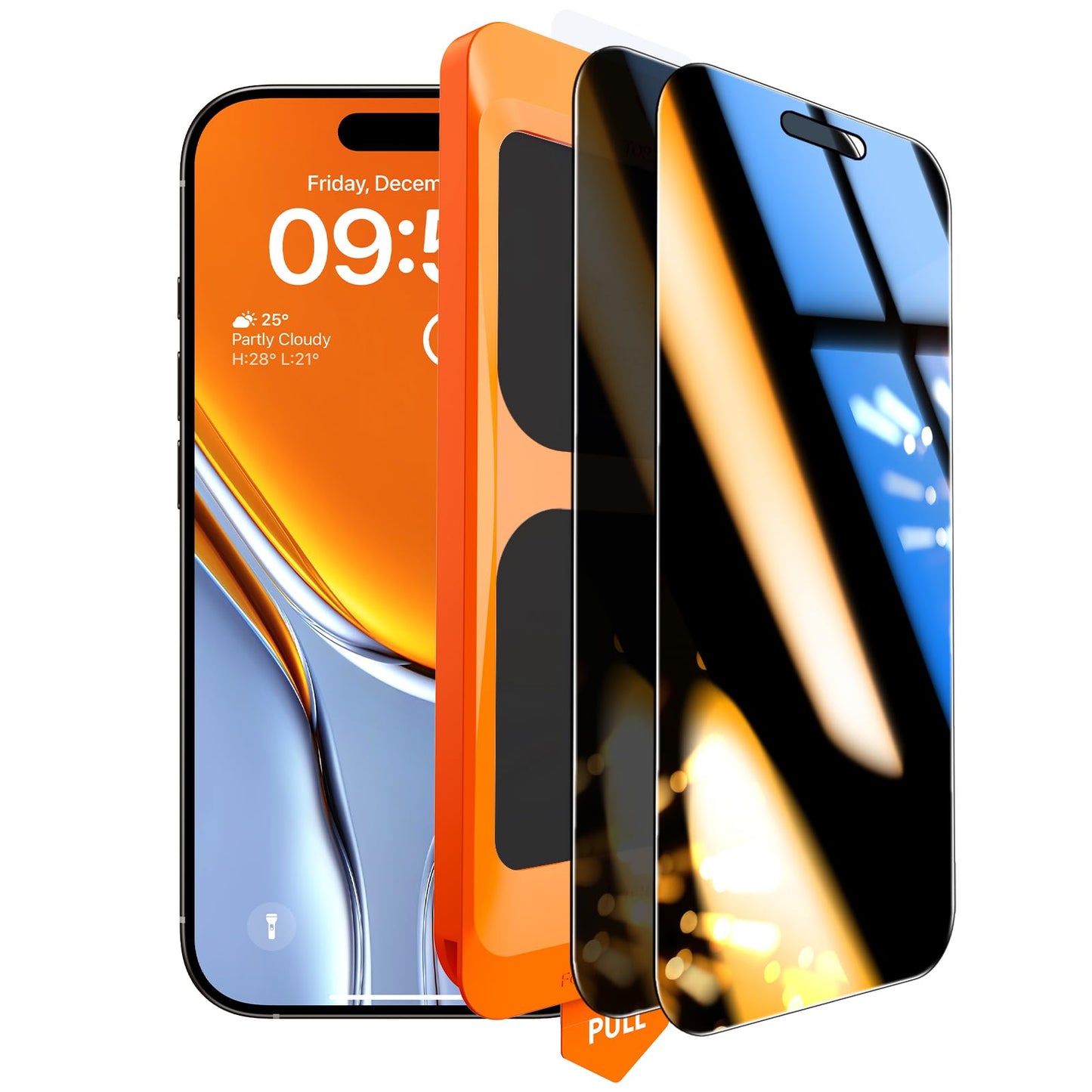 TOCOL iPhone 17 Pro Max Screen Protector 6.9 Inch Glass