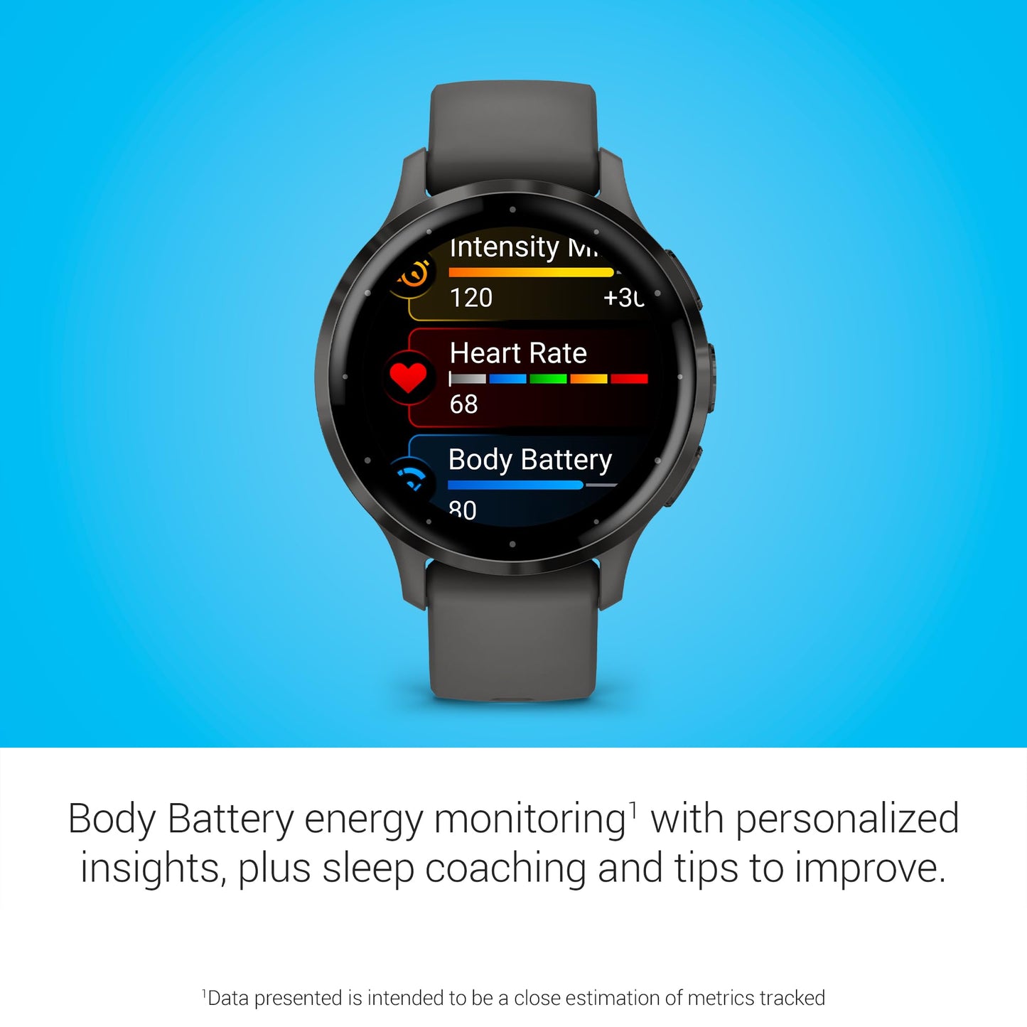 Garmin Venu 3S Smartwatch AMOLED Display Long Battery Life