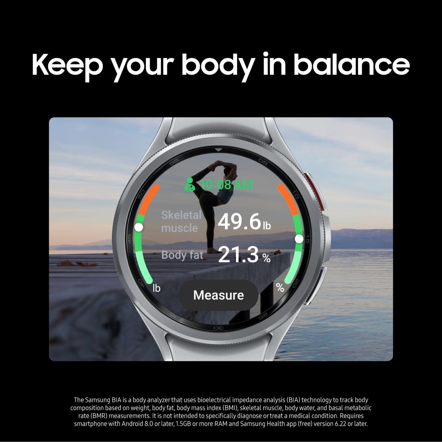 Samsung Galaxy Watch6 Classic Smartwatch With Rotating Bezel