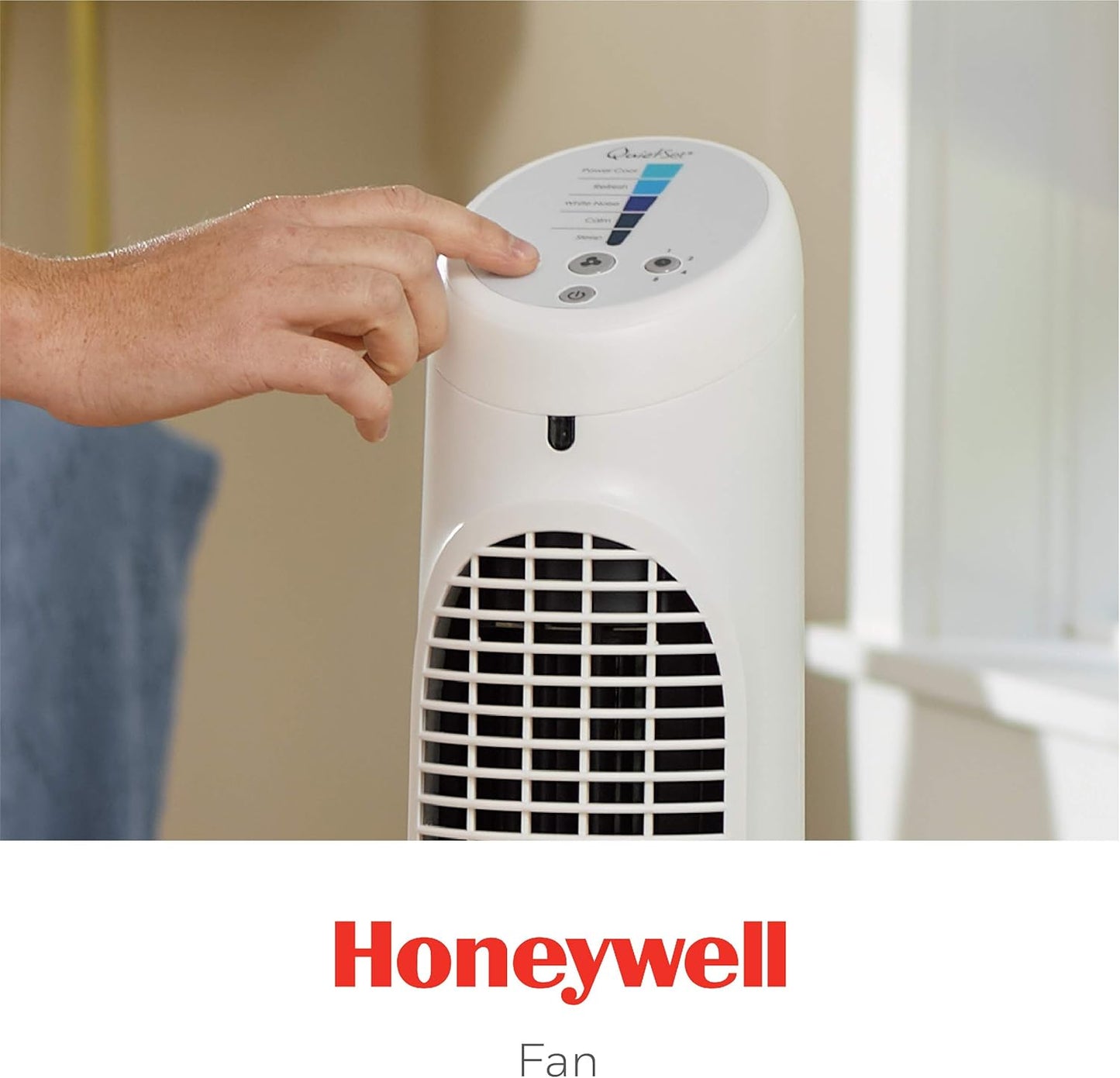 Honeywell Quiet Set Tower Fan with Remote Control