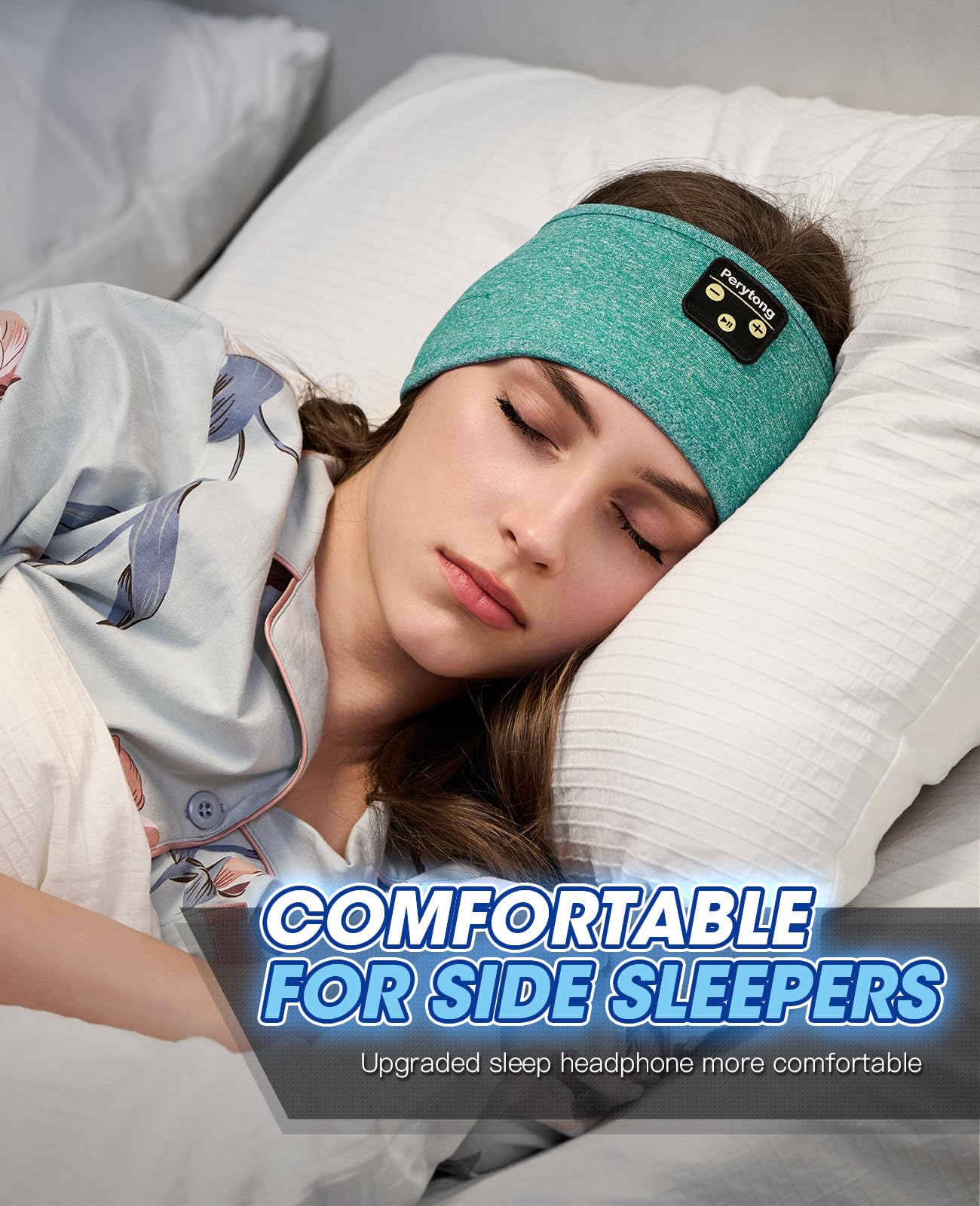 Perytong Sleep Headphones Wireless Bluetooth Headband