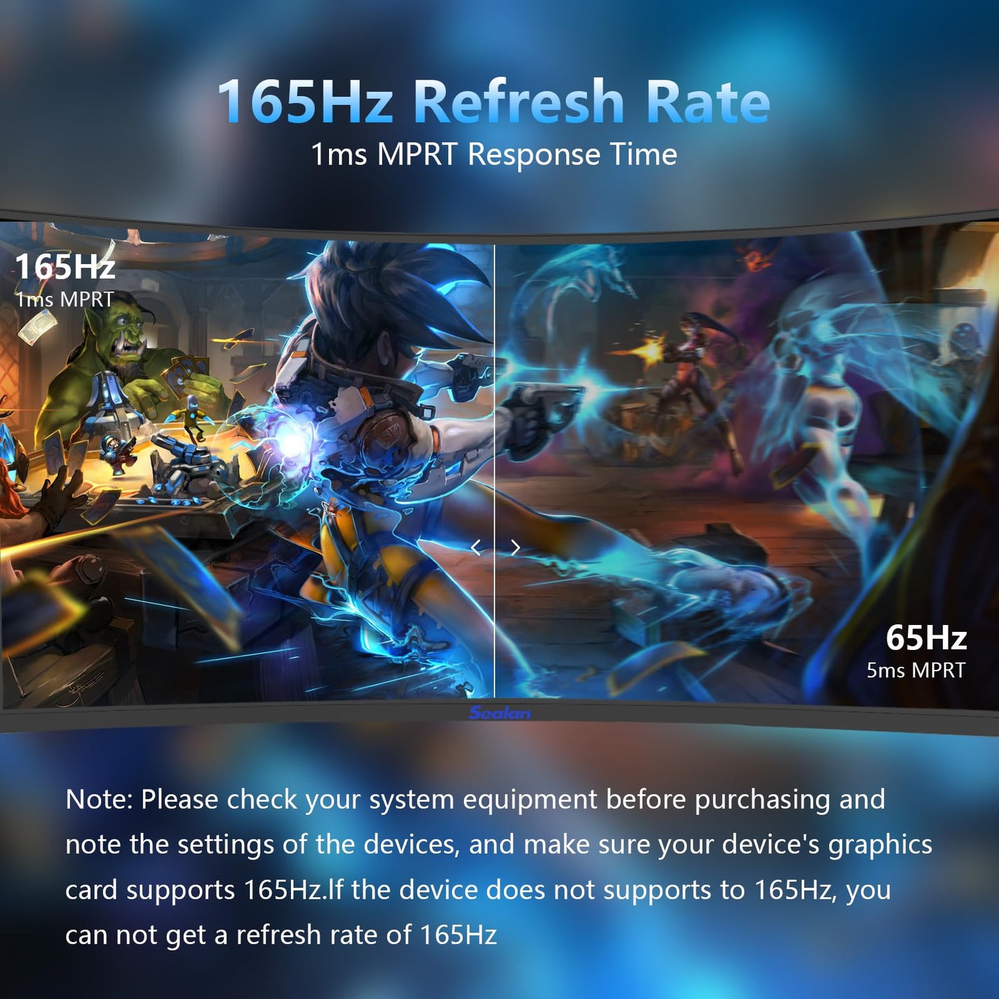 27 Inch IPS Gaming Monitor 100Hz Frameless 1080P HDMI
