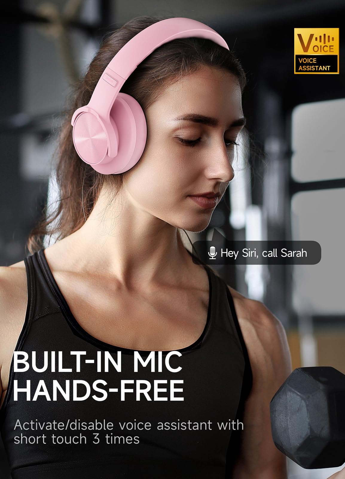 Picun B8 Bluetooth Headphones 120H Playtime With 3 EQ Modes