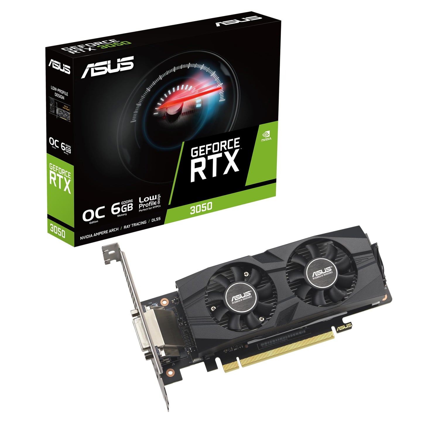 ASUS Dual GeForce RTX 3050 Gaming Graphics Card with Advanced Cooling