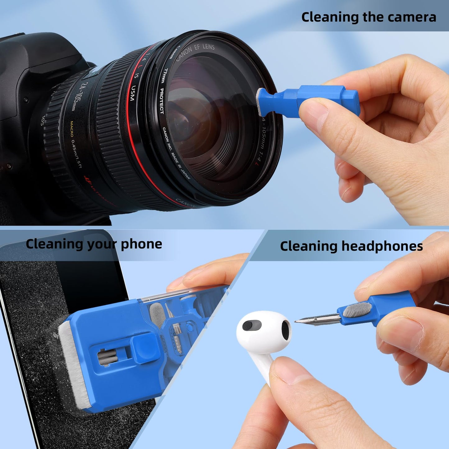 All In One Keyboard Cleaning Kit 10 In 1 Screen Cleaner
