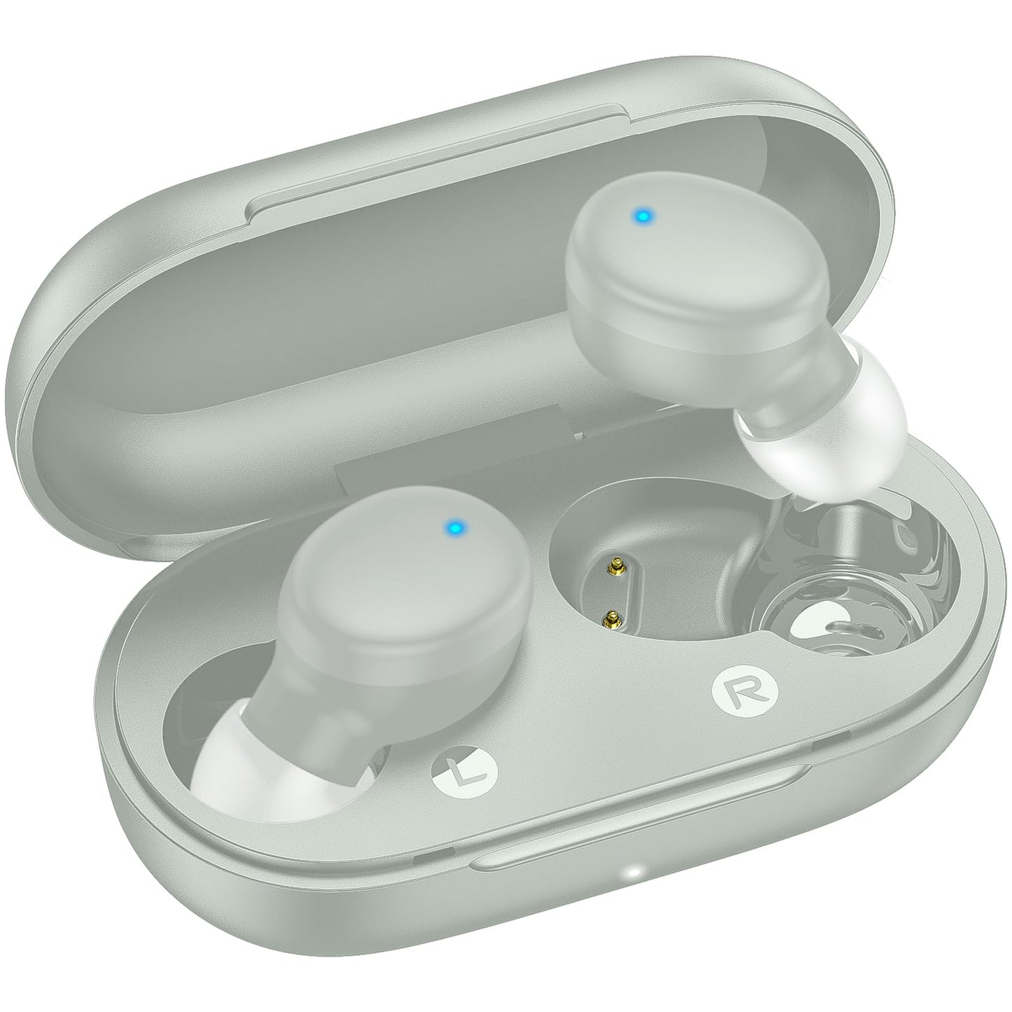 Kurdene True Wireless Earbuds Bluetooth 5.3 Lightweight Bass