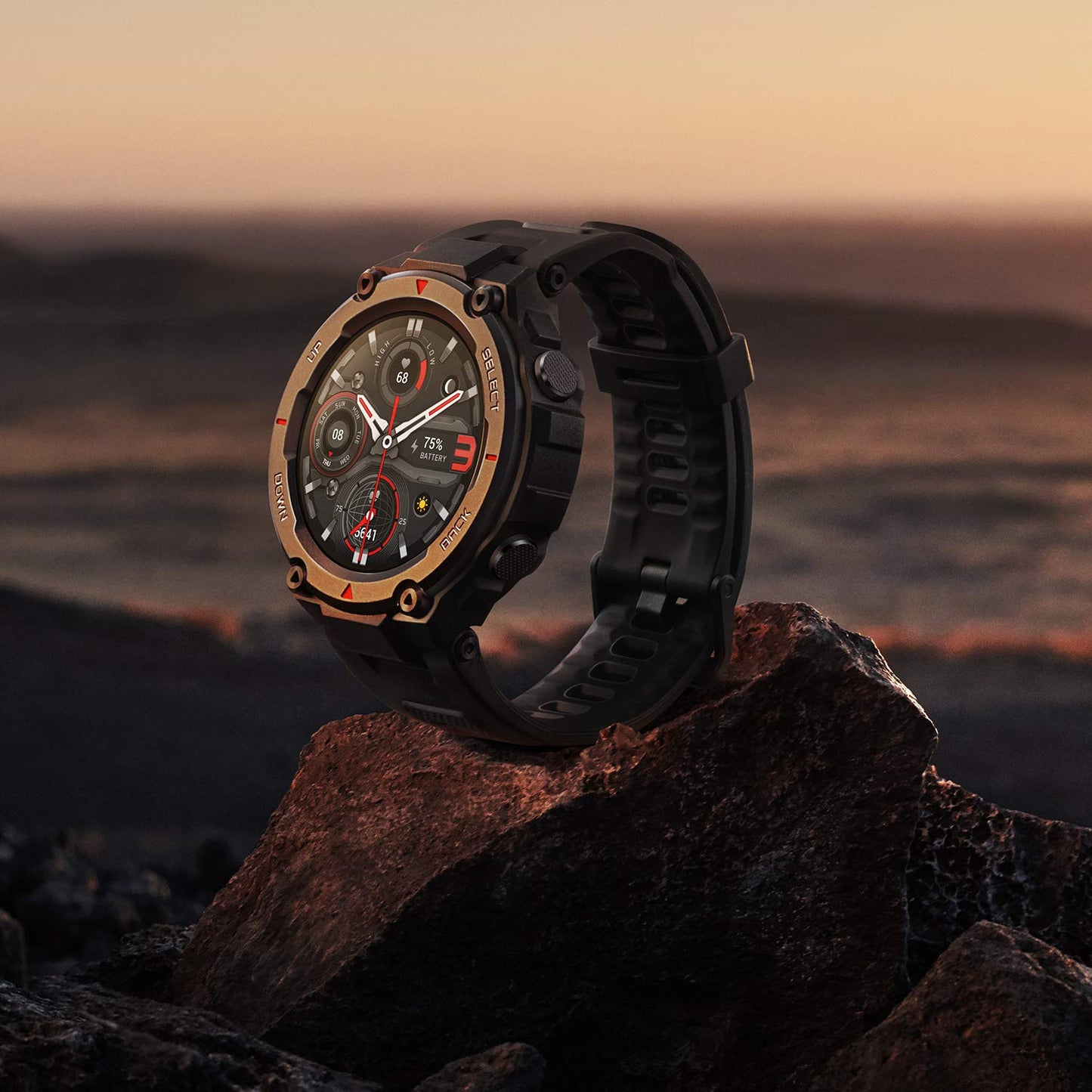 Amazfit Active Edge Rugged GPS Smart Watch 16 Day Battery