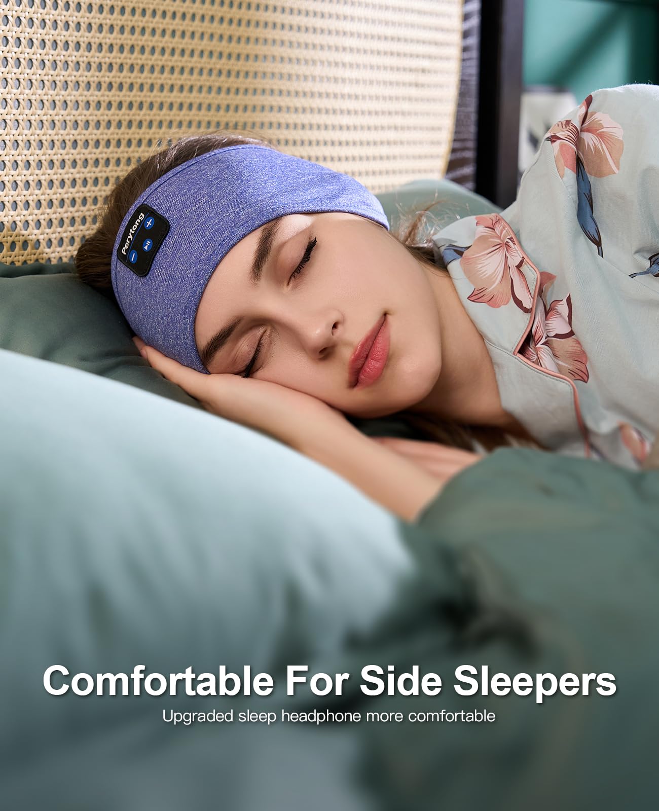 Perytong Sleep Headphones Wireless Bluetooth Headband