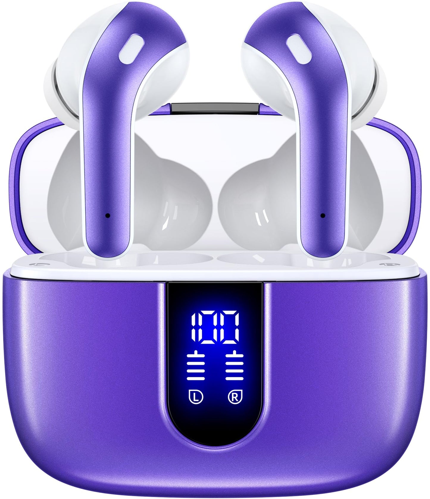 Tagry Bluetooth Earbuds True Wireless LED Power Display Case