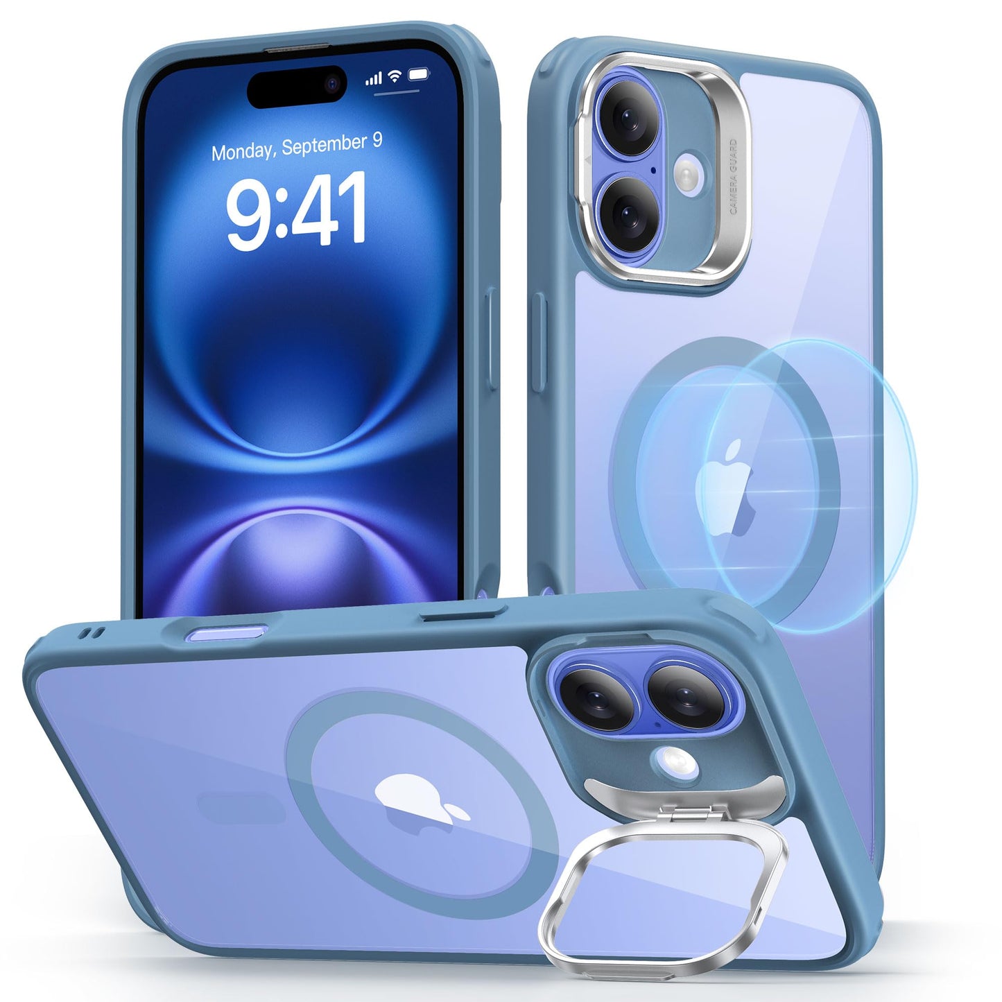 Military-Grade Clear Case for iPhone 16 Pro Max