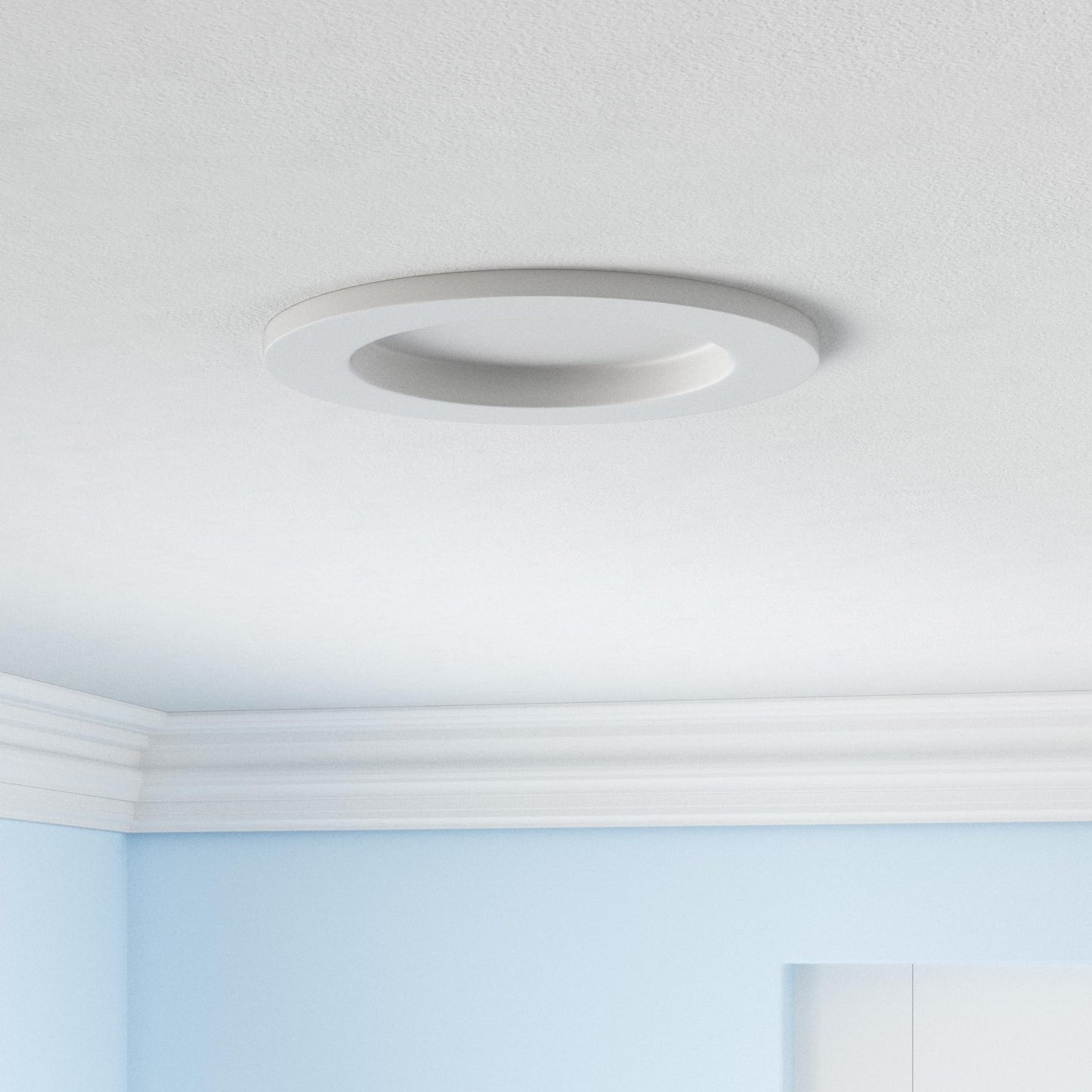 Energy Efficient LED Downlight Retrofit Kit with Adjustable Trim