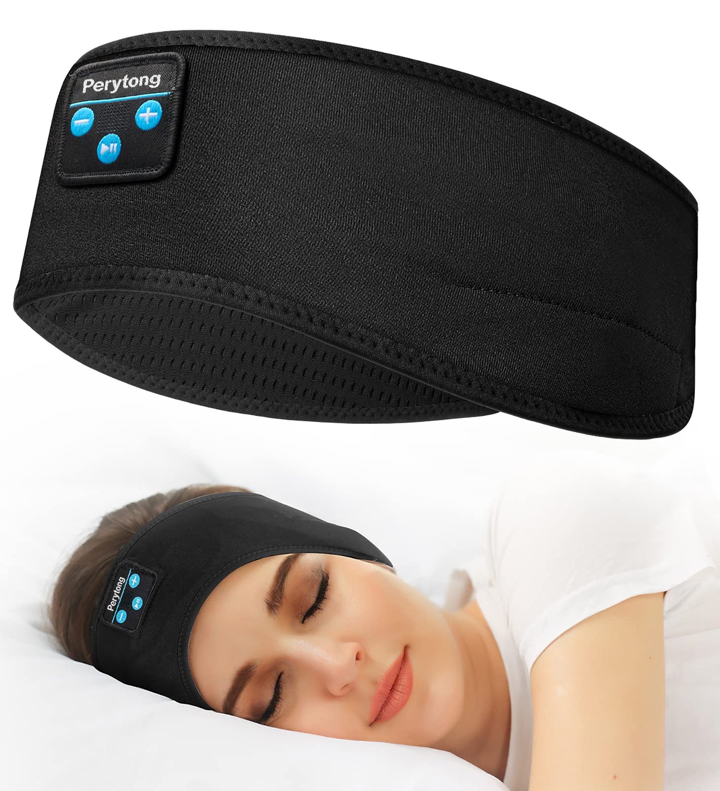Perytong Sleep Headphones Wireless Bluetooth Headband