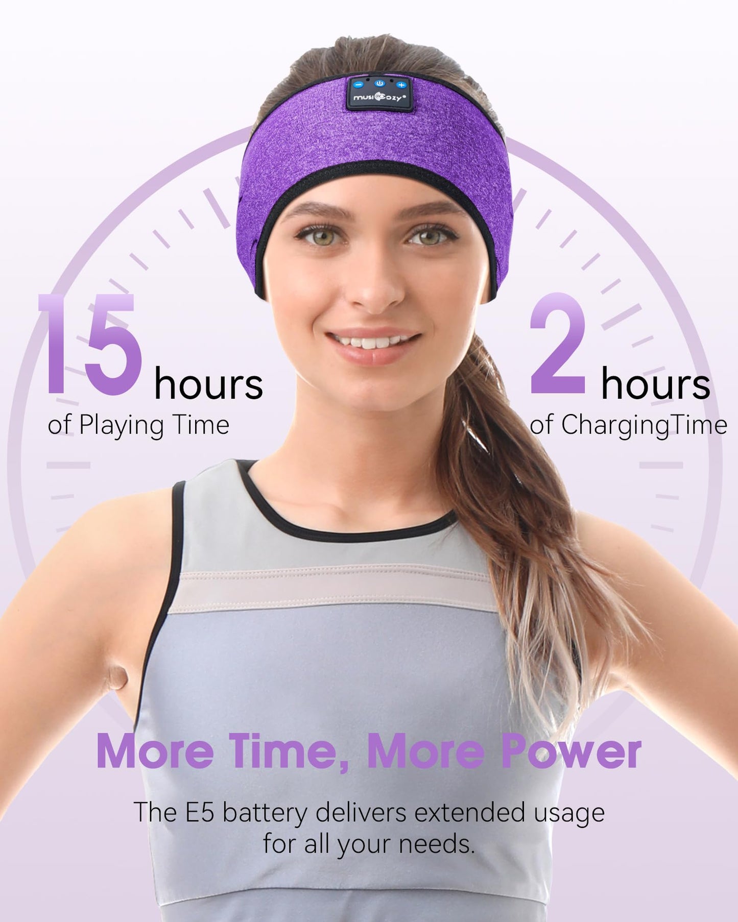 Sleep Headphones Headband Bluetooth 5.4 Wireless Earphones