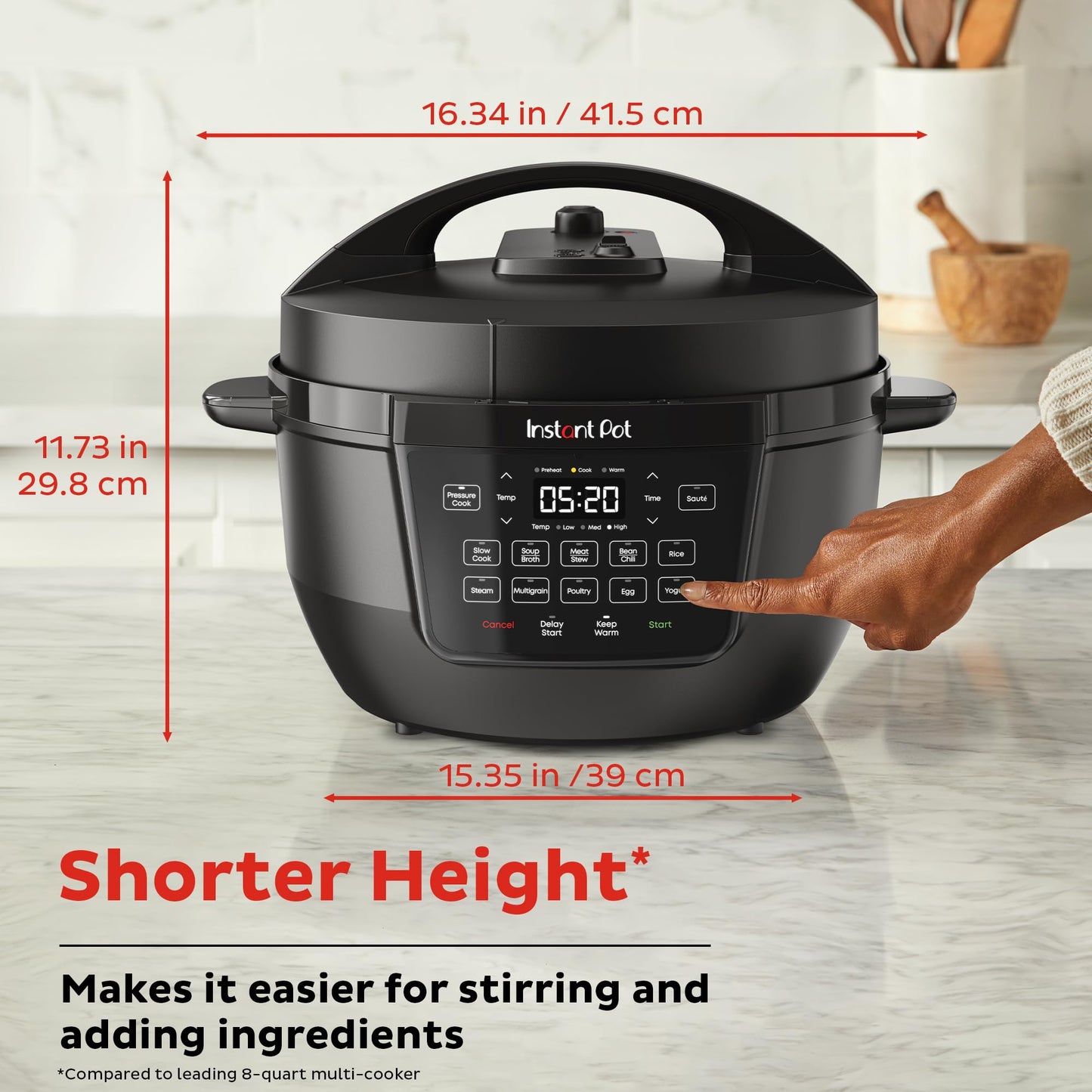 Instant Pot Duo Mini Electric Pressure Cooker with Recipe App