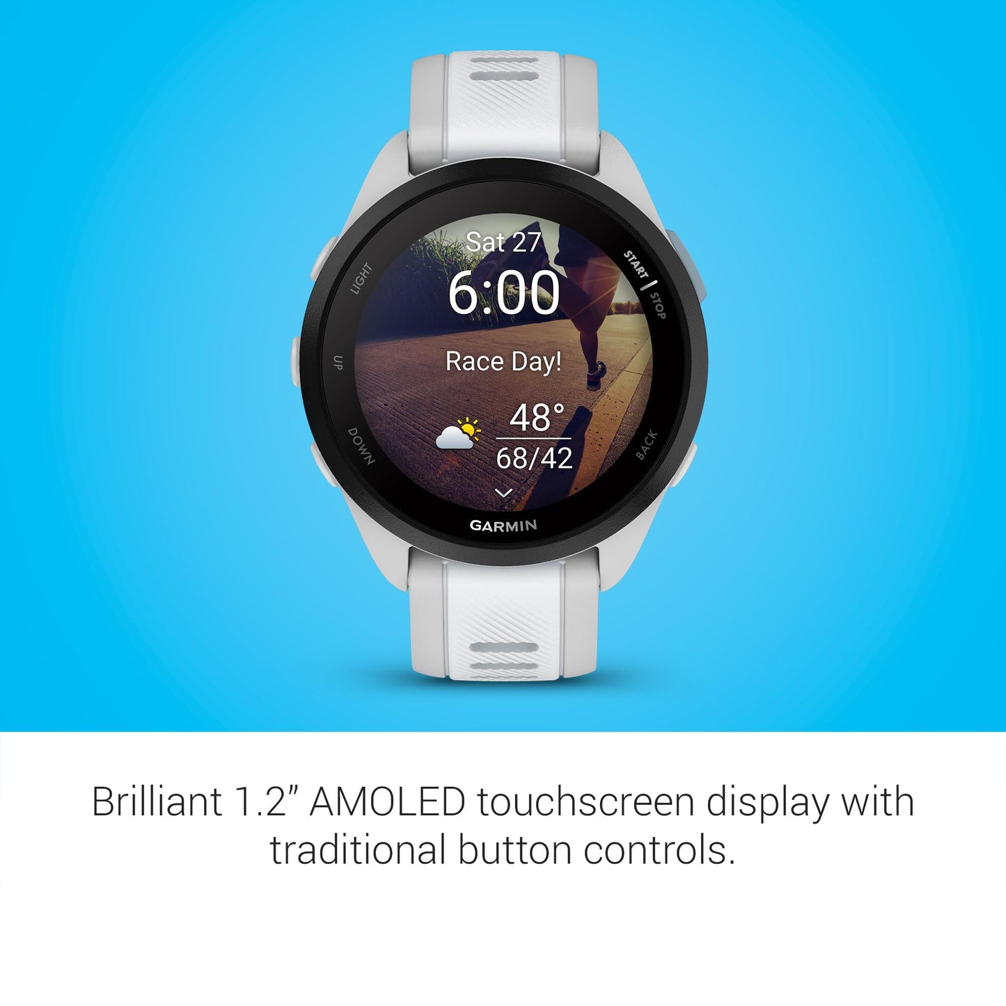 Garmin Forerunner 165 Running Smartwatch With AMOLED Display