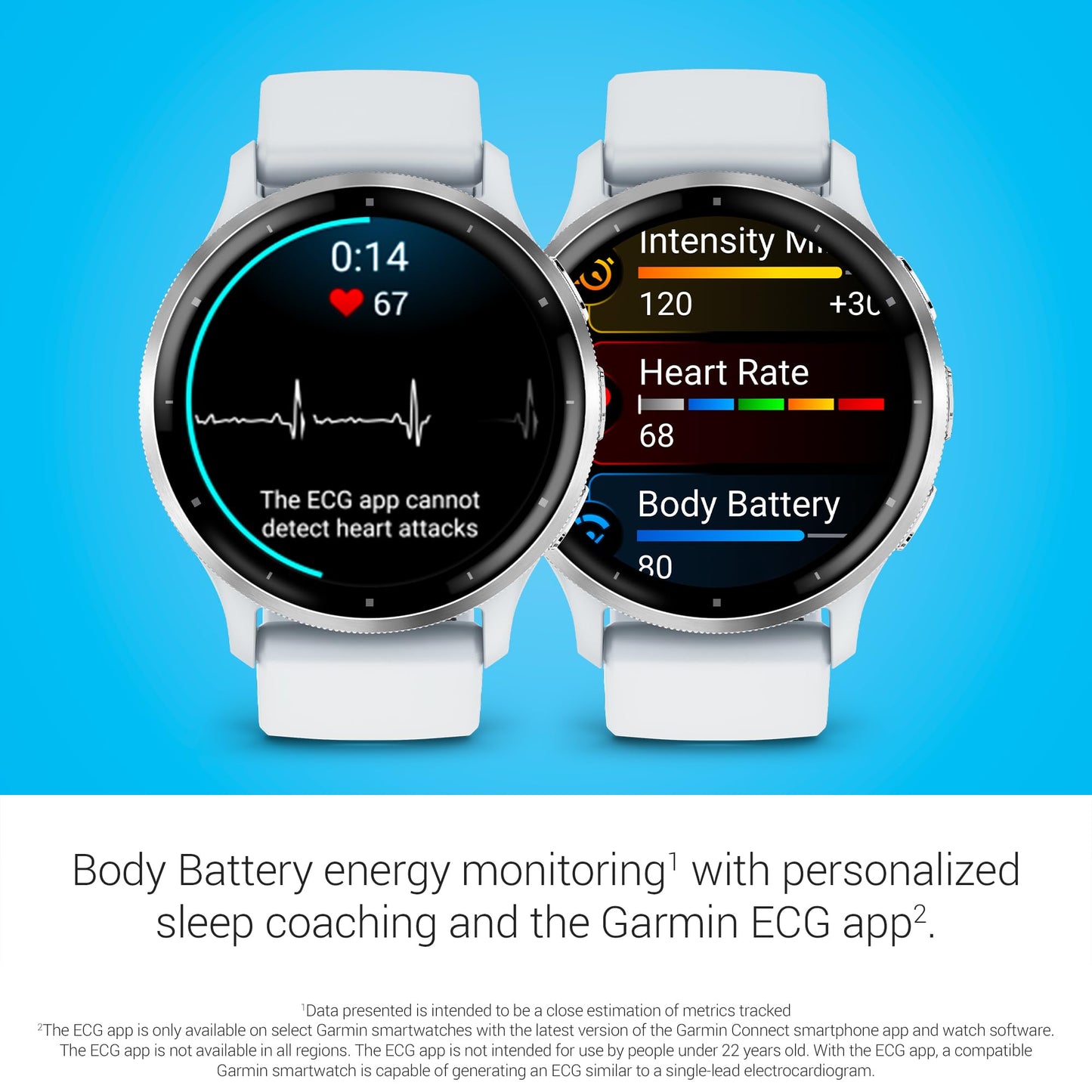 Garmin Venu 3S Smartwatch AMOLED Display Long Battery Life