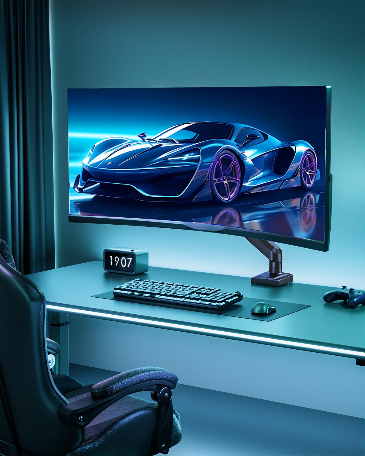 Freelift Pro Monitor Desk Mount 13-32 Inch Gas Spring Arm