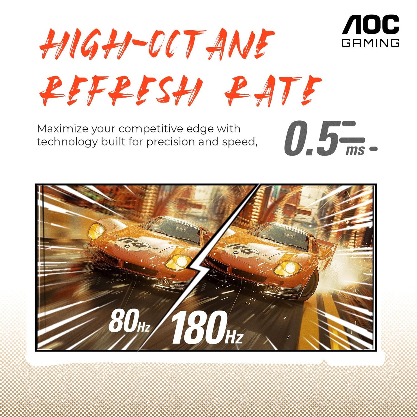 AOC 27 Inch Curved Gaming Monitor with 240Hz Refresh Rate