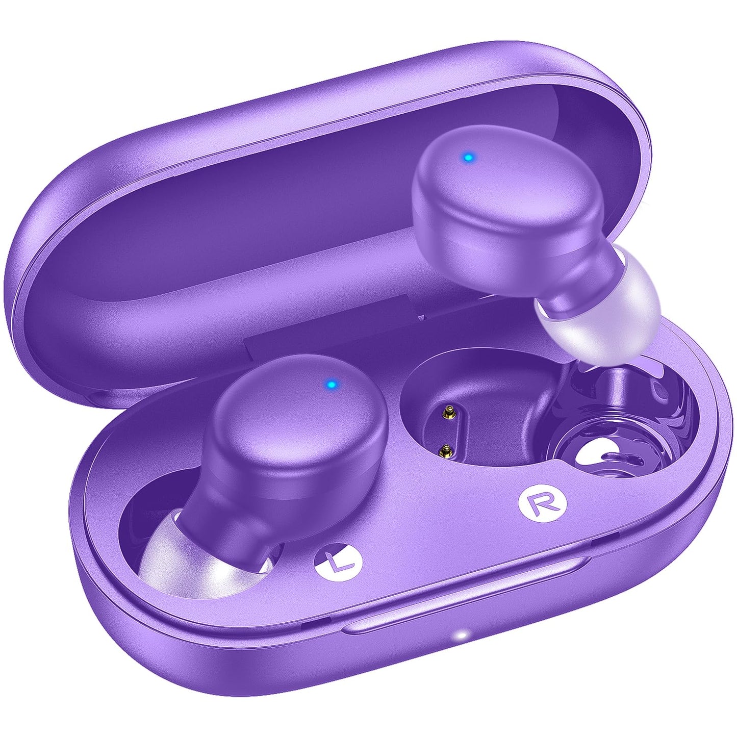 Kurdene True Wireless Earbuds Bluetooth 5.3 Lightweight Bass