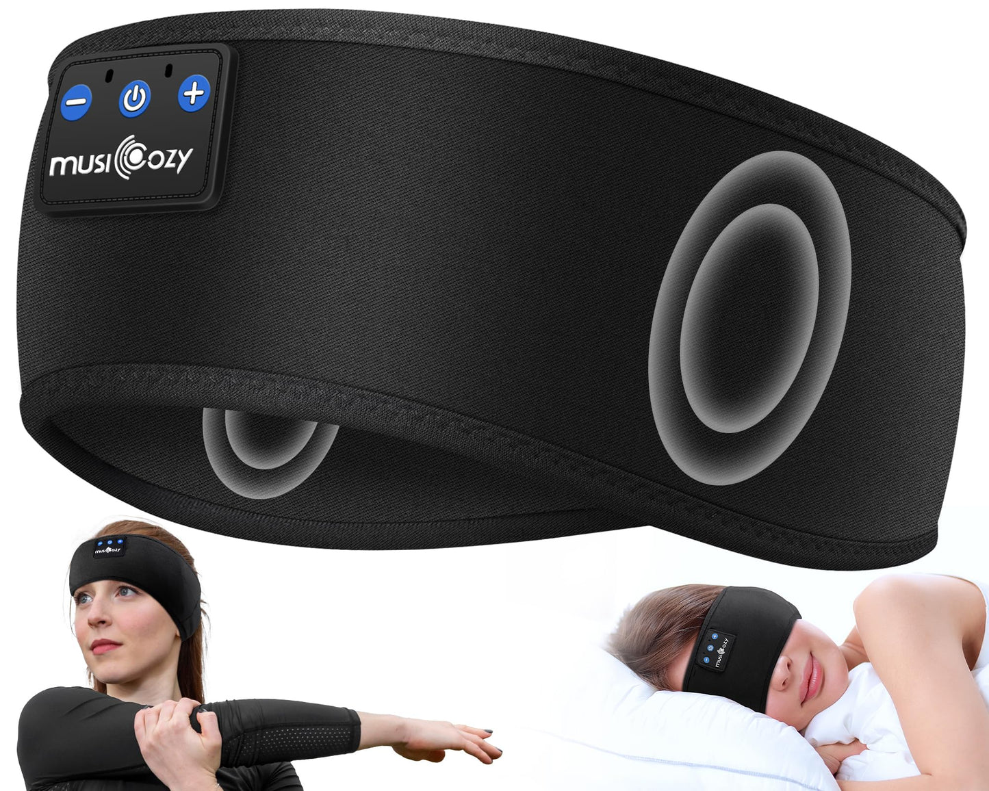 Sleep Headphones Headband Bluetooth 5.4 Wireless Earphones