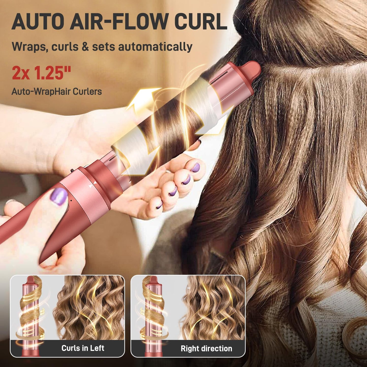 5 In 1 Hair Dryer Brush for Frizz Free Volume
