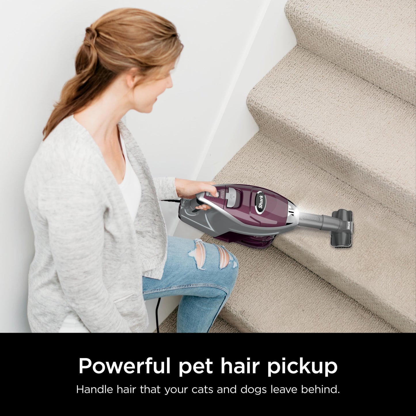 Shark HV322 Rocket Deluxe Pro Lightweight Vacuum for Pet Hair