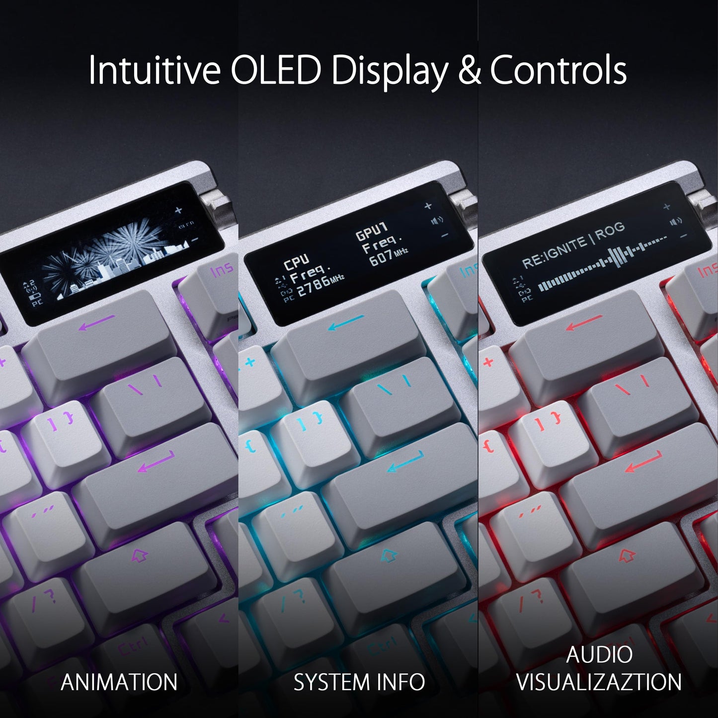 ASUS ROG Azoth Wireless Custom Gaming Keyboard Benefits