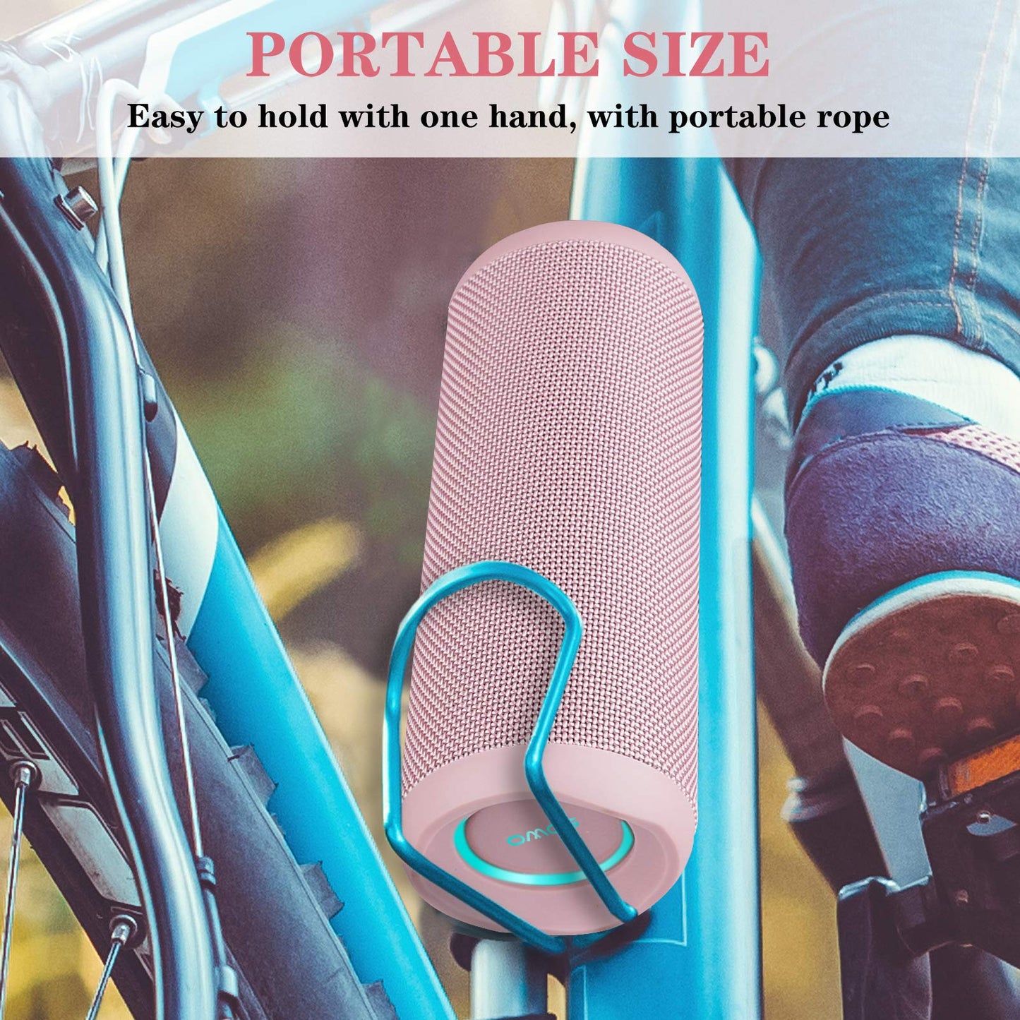 Wireless Portable Speaker IPX7 Waterproof 25W Stereo Sound