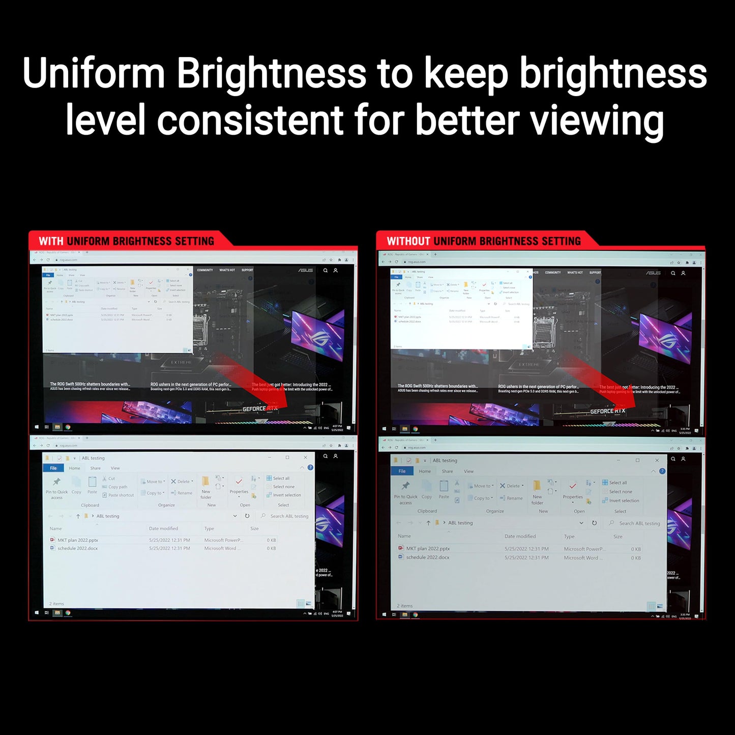 ASUS ROG Strix 27 Inch 1440P OLED Gaming Monitor