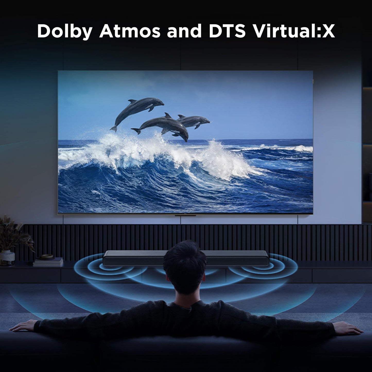 TCL 2.1 Channel Sound Bar with Dolby Atmos Bass
