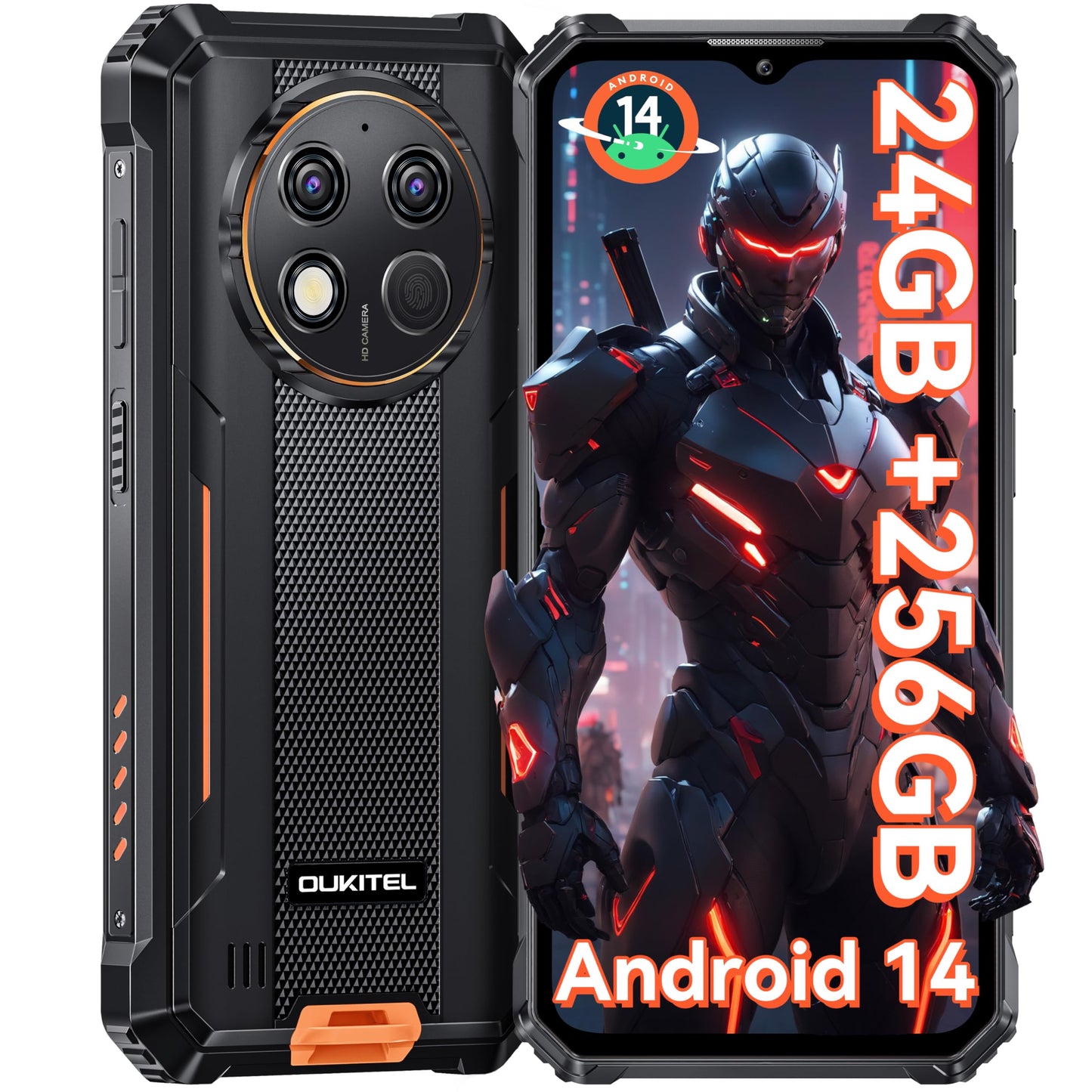 OUKITEL G1 Rugged Smartphone with Massive Battery Life