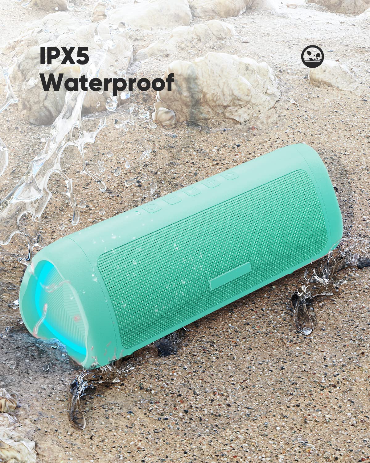 Bluetooth Speaker TWS Pair IPX5 Waterproof Portable 20H