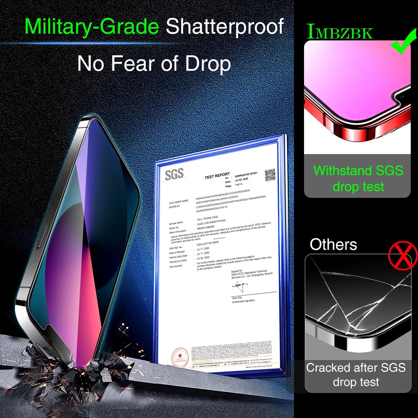 IMBZBK Privacy Screen Protector For IPhone 17 Pro Max 3 Pack