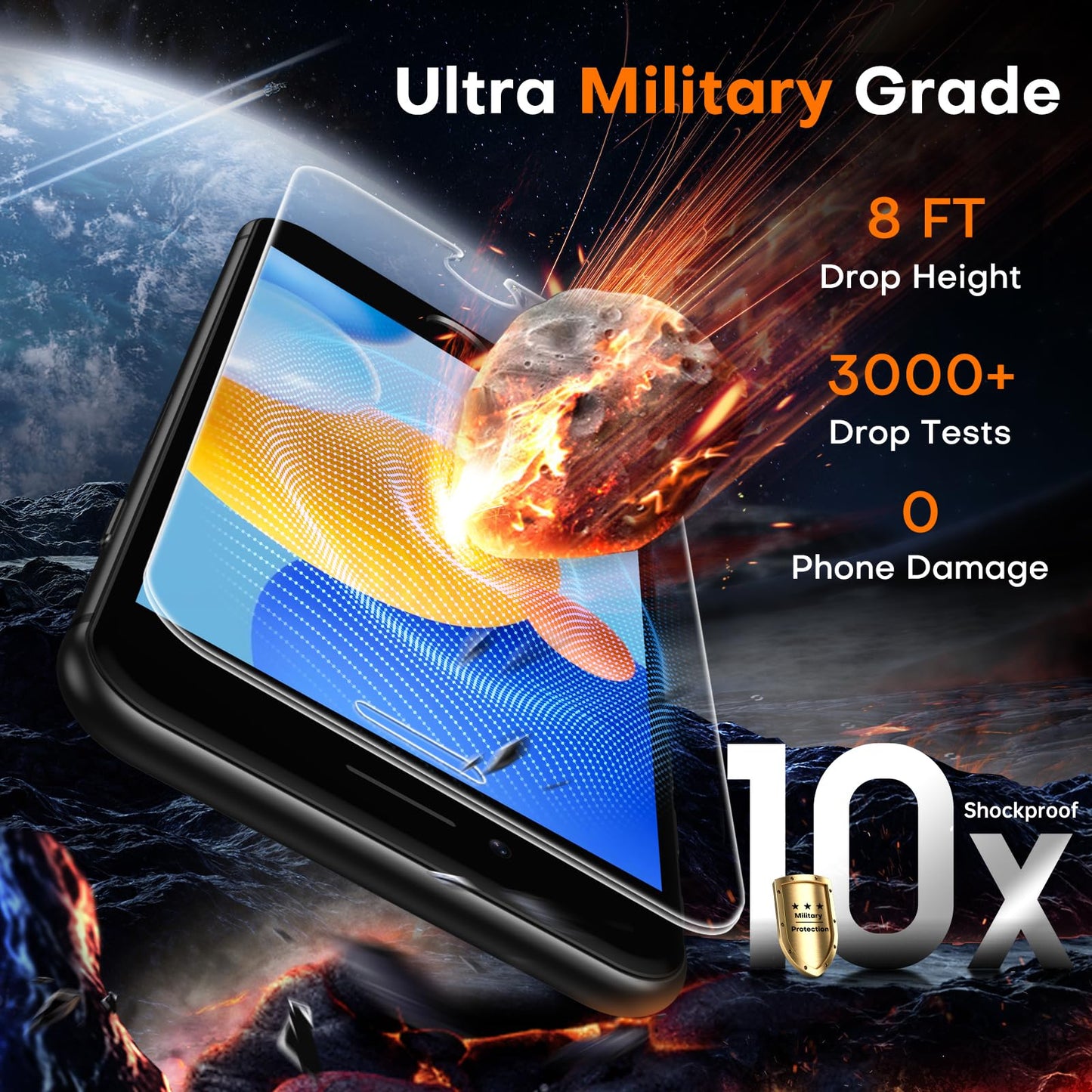 TOCOL iPhone 17 Pro Max Screen Protector 6.9 Inch Glass