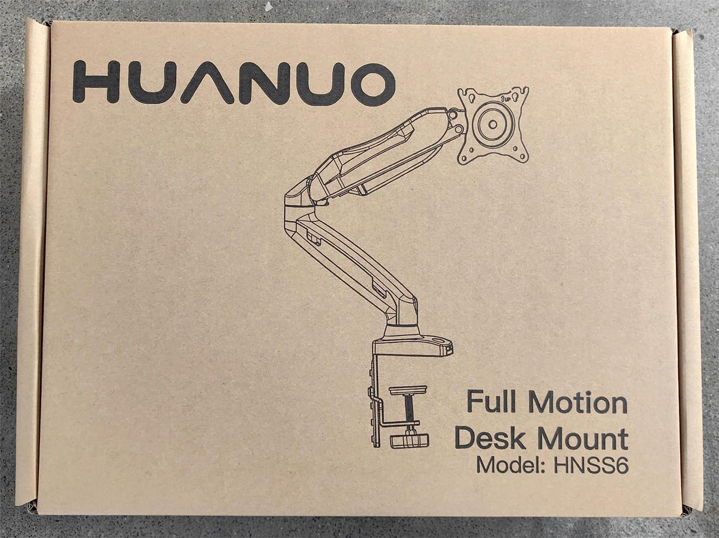 HUANUO Single Monitor Mount 13 To 32 Inch VESA Clamp Base
