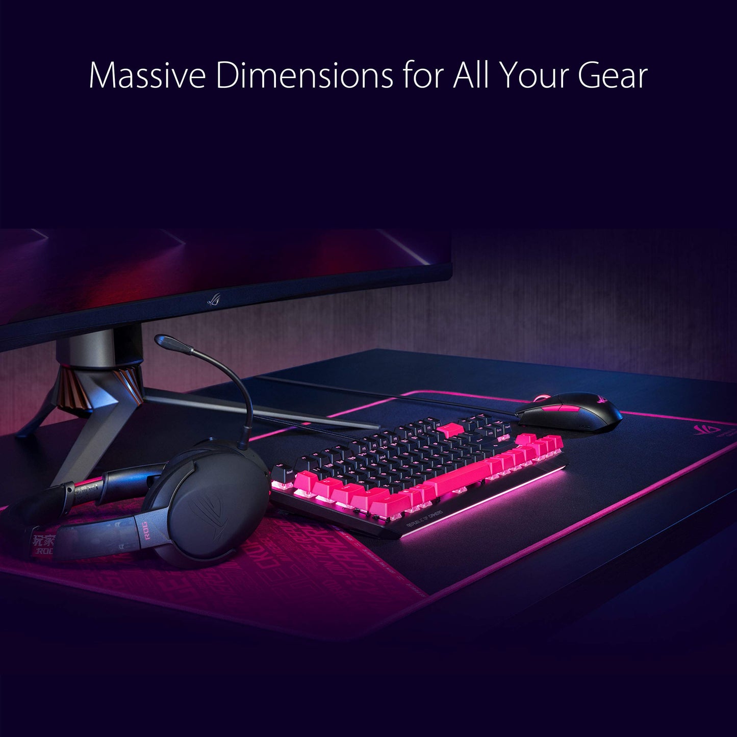 ASUS ROG Sheath Gaming Mouse Pad for Precision Control