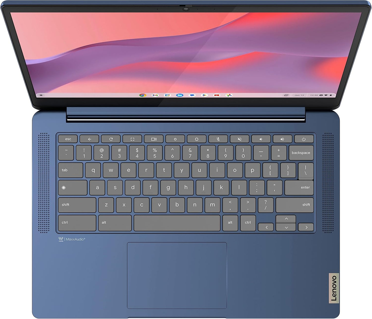 Lenovo Flagship Chromebook 14 Inch FHD Touchscreen Abyss Blue