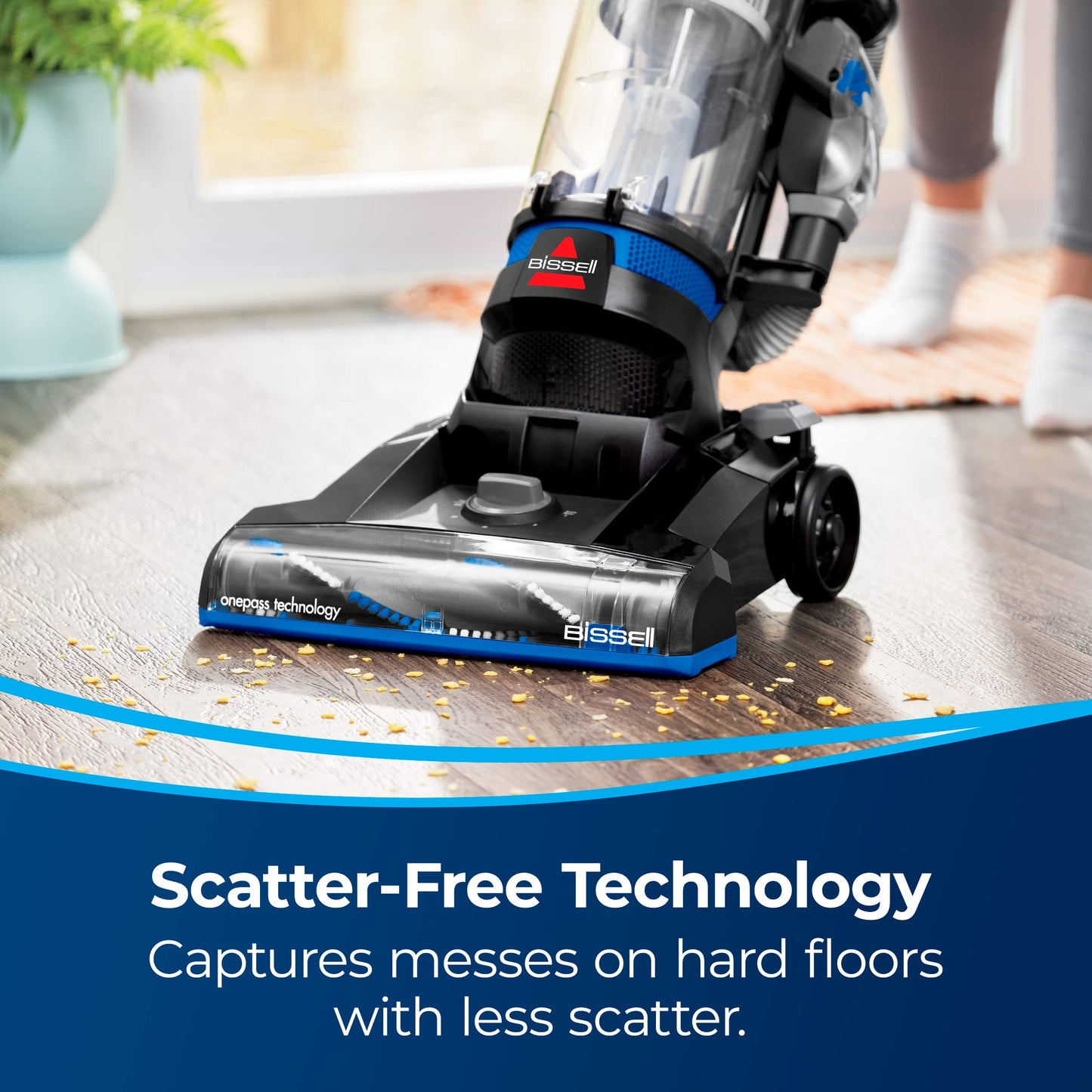 Bissell CleanView Rewind Vacuum with OnePass Technology