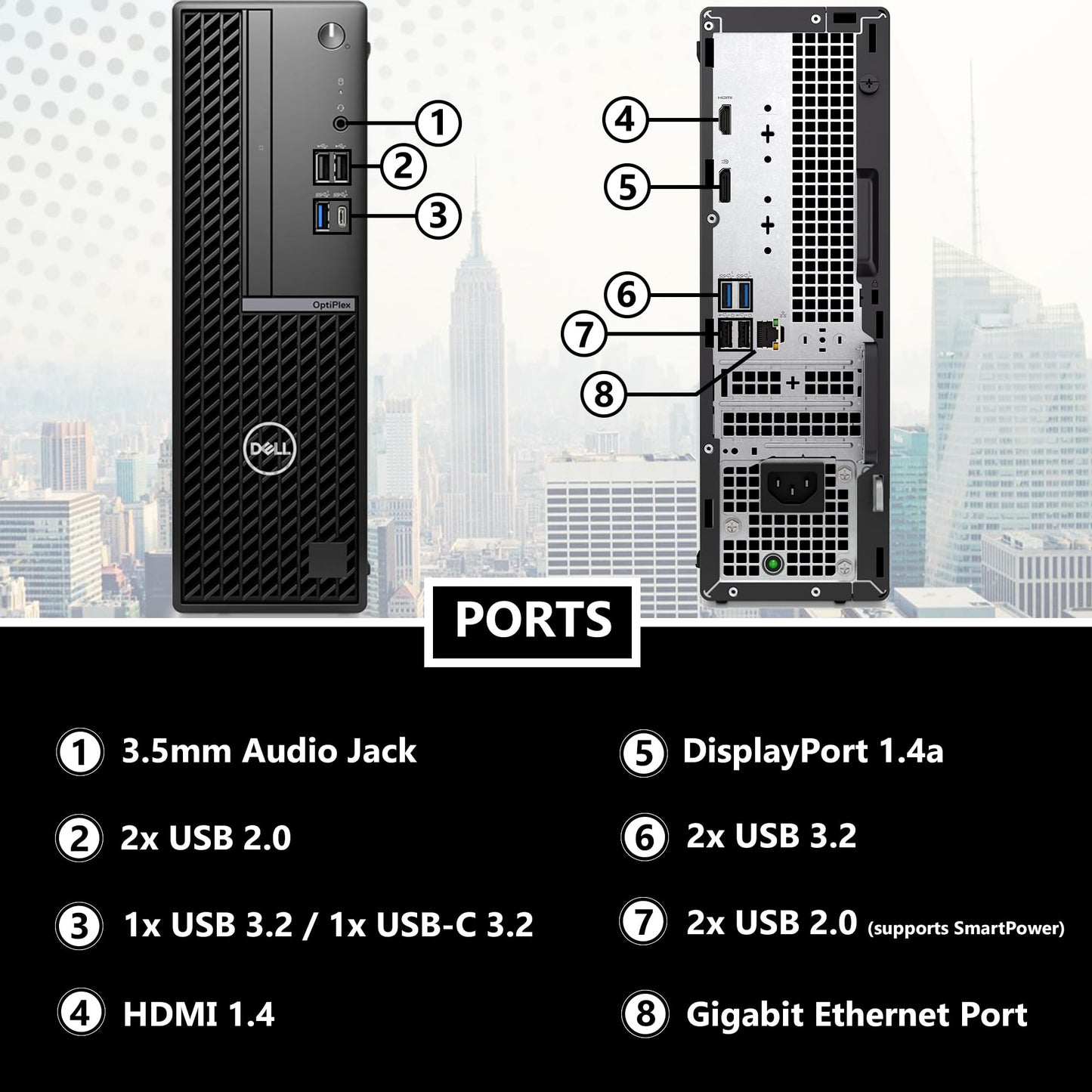 Dell Optiplex 7020 SFF Desktop with 16GB RAM