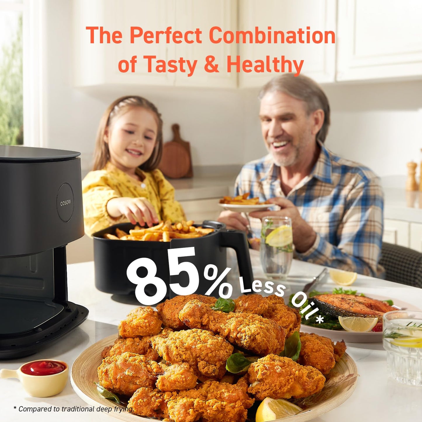 COSORI 5QT Air Fryer with Fast Cooking Technology