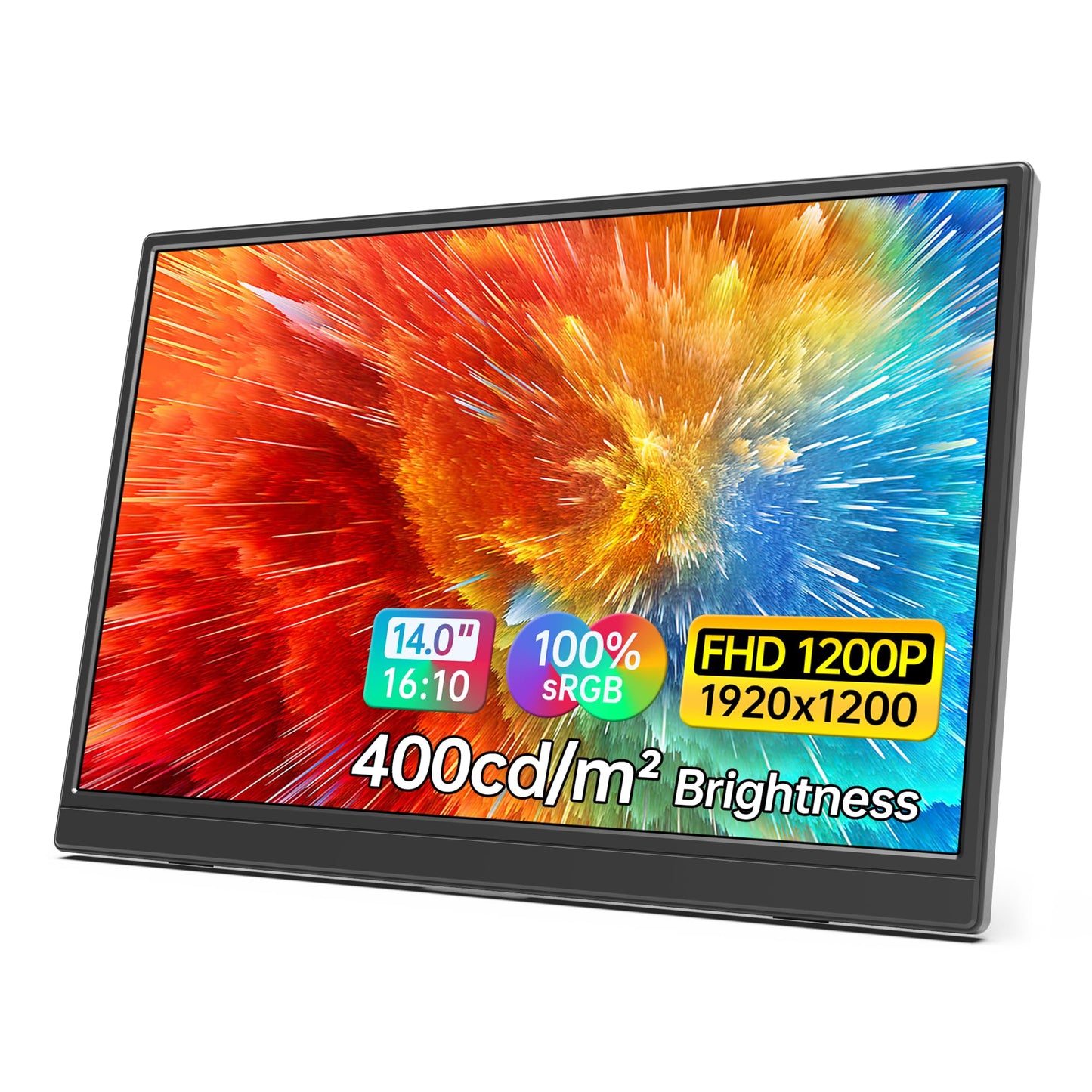 MNN 15.6 Inch Portable Monitor FHD 1080P IPS USB C HDMI