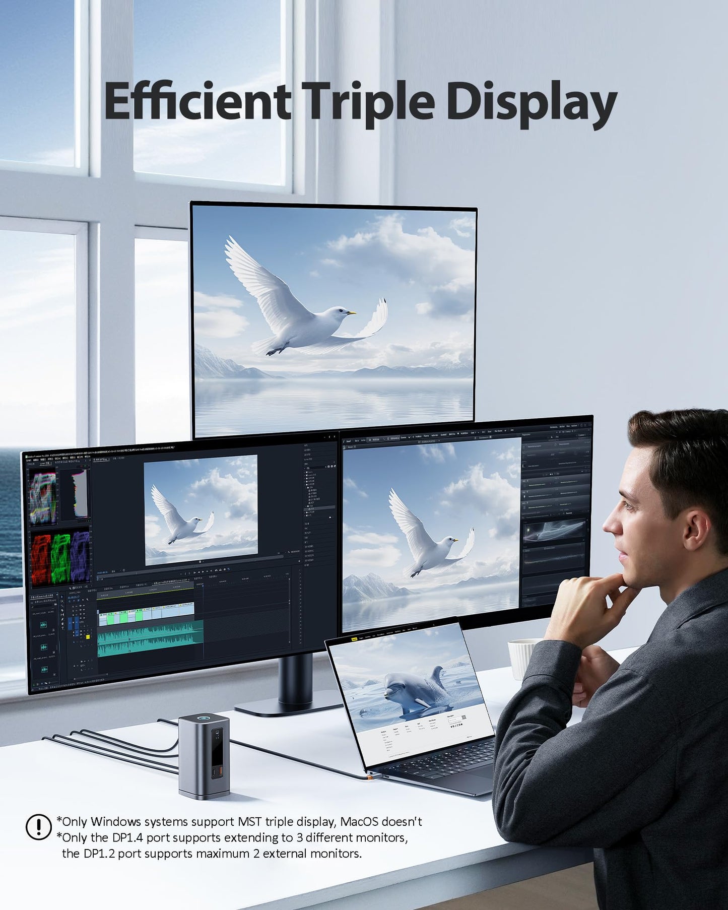 Baseus Spacemate 11 In 1 Docking Station 4K HDMI DP USB C