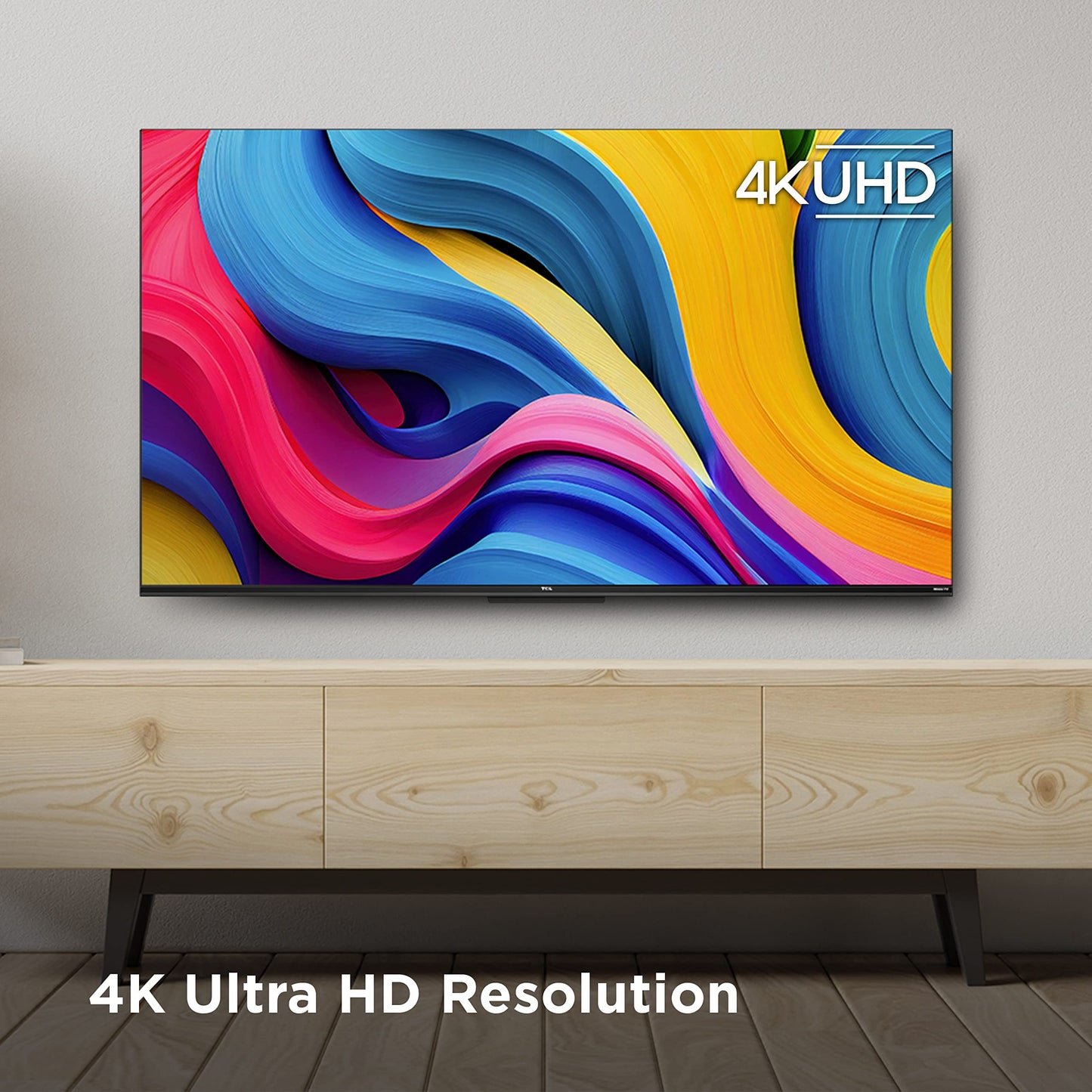 TCL 43 Inch 4K HDR Smart TV with Voice Control