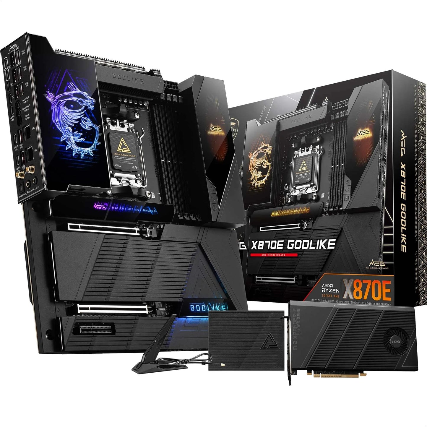 MSI MAG X870 Tomahawk WiFi Gaming Motherboard for AMD Ryzen