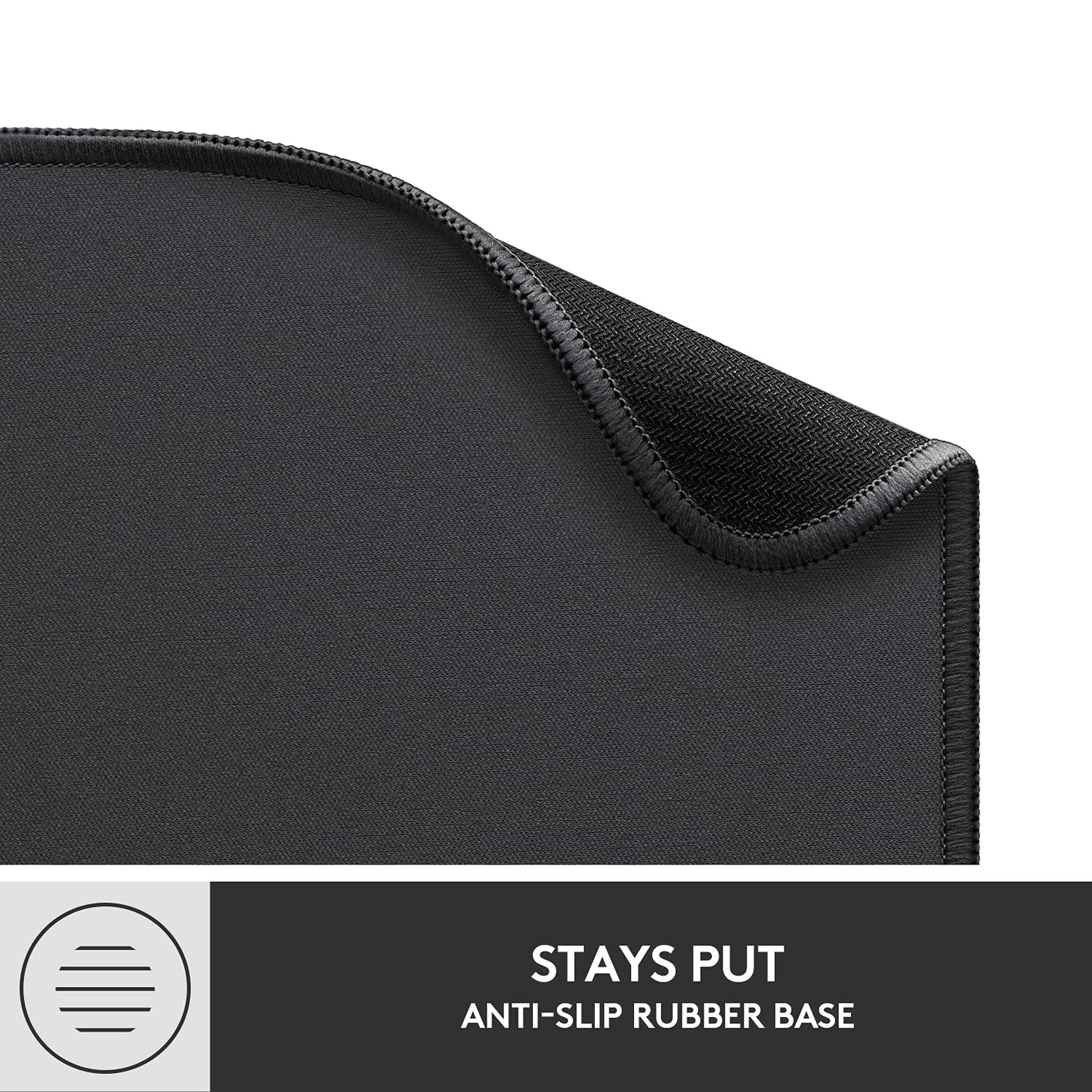 Logitech Studio Series Mouse Pad with Anti-Slip Base